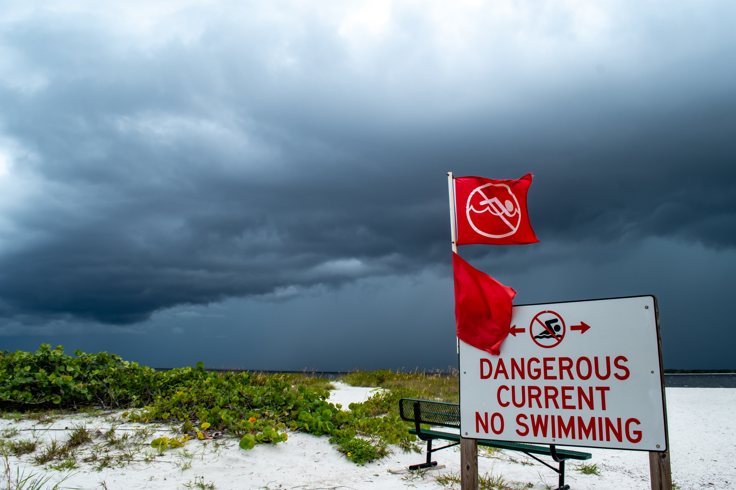 Florida Beachgoers Warned About Going in Ocean After Swimmer Dies