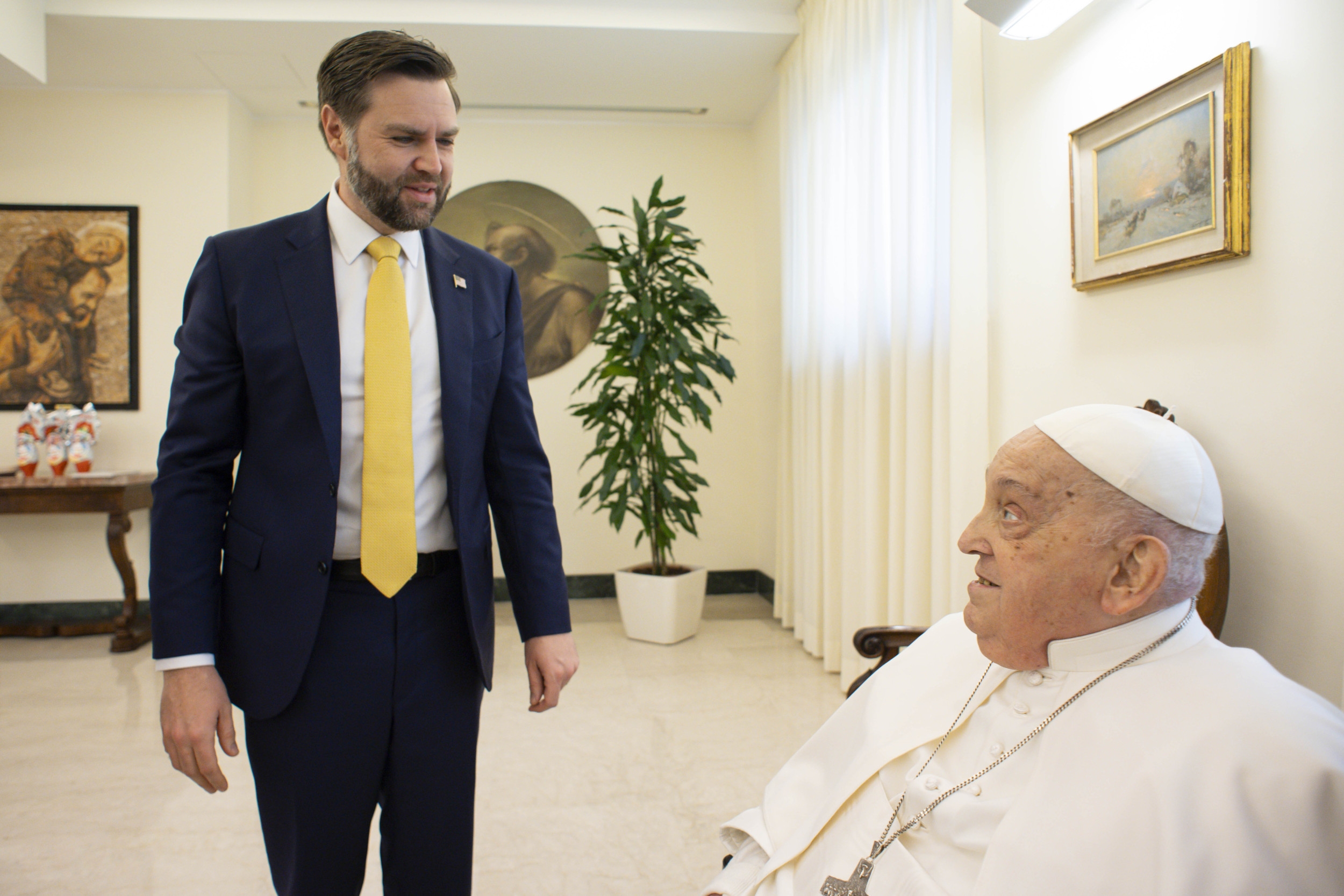 Vance Says Pope Francis Had 'Disagreements' With Trump Admin Policies
