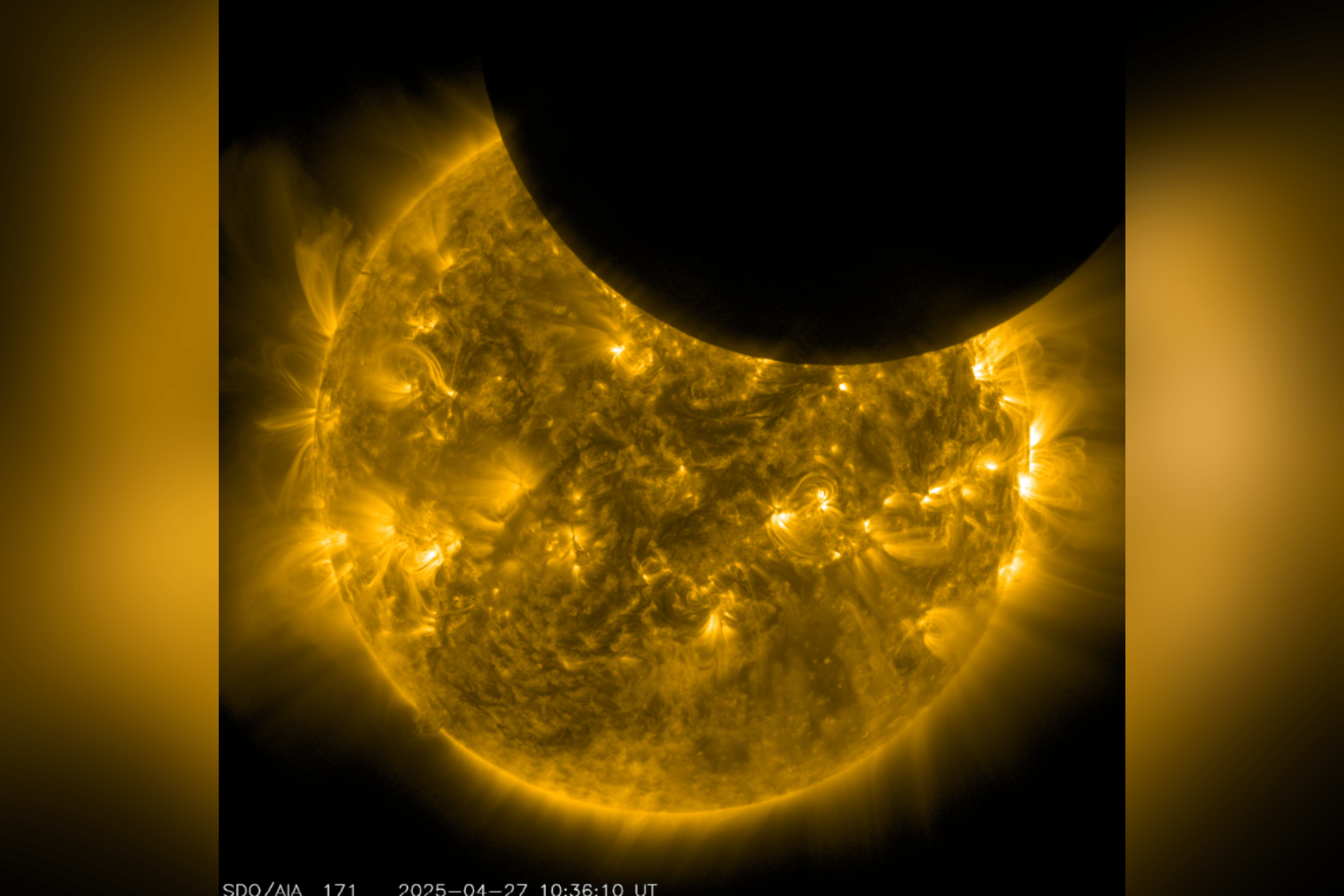 NASA Satellite Catches Solar Eclipse Visible Only From Space