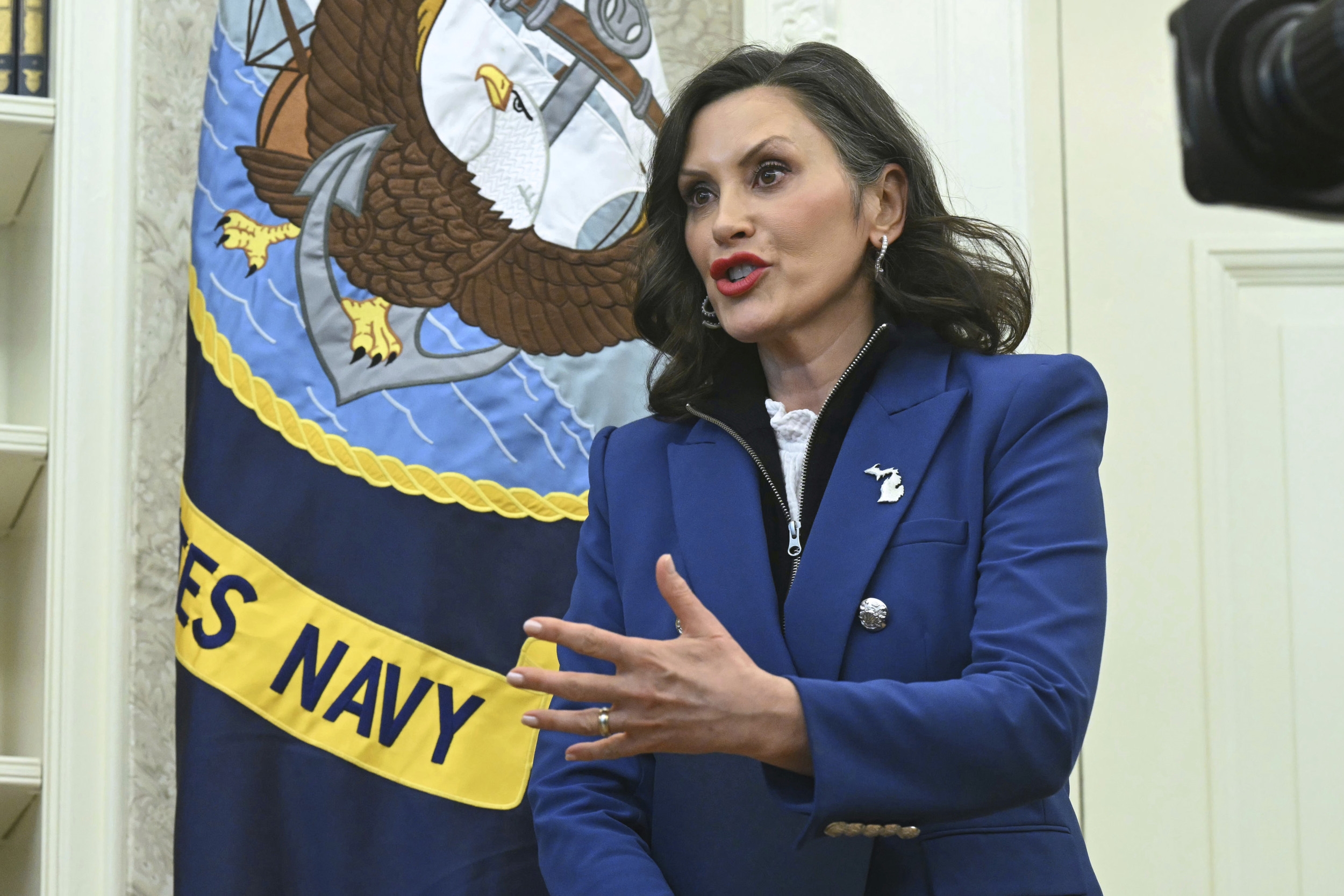 Gretchen Whitmer Addresses Viral Oval Office Moment: 'I'm Not Happy'