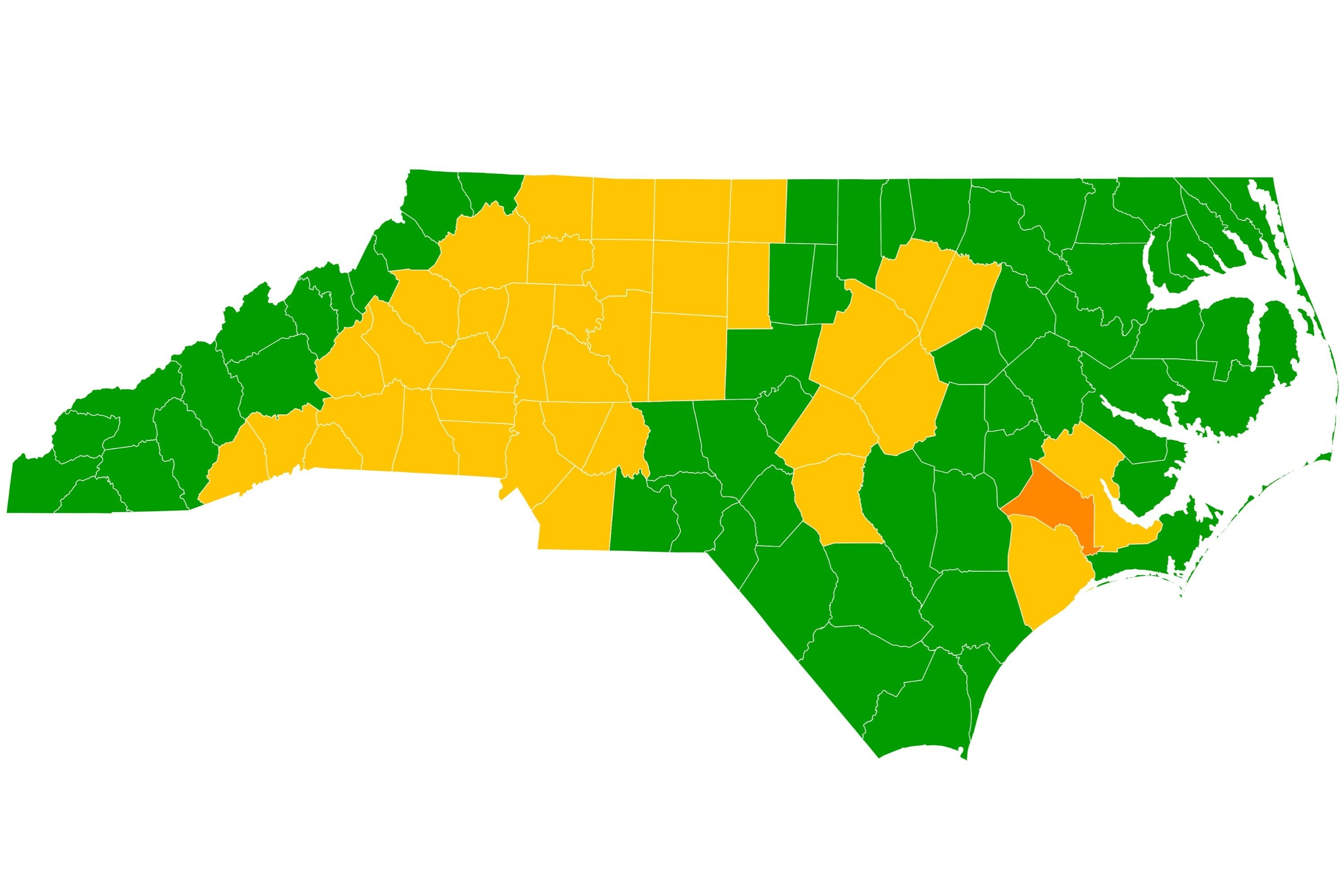 Children Advised Against Going Outside in Parts of North Carolina