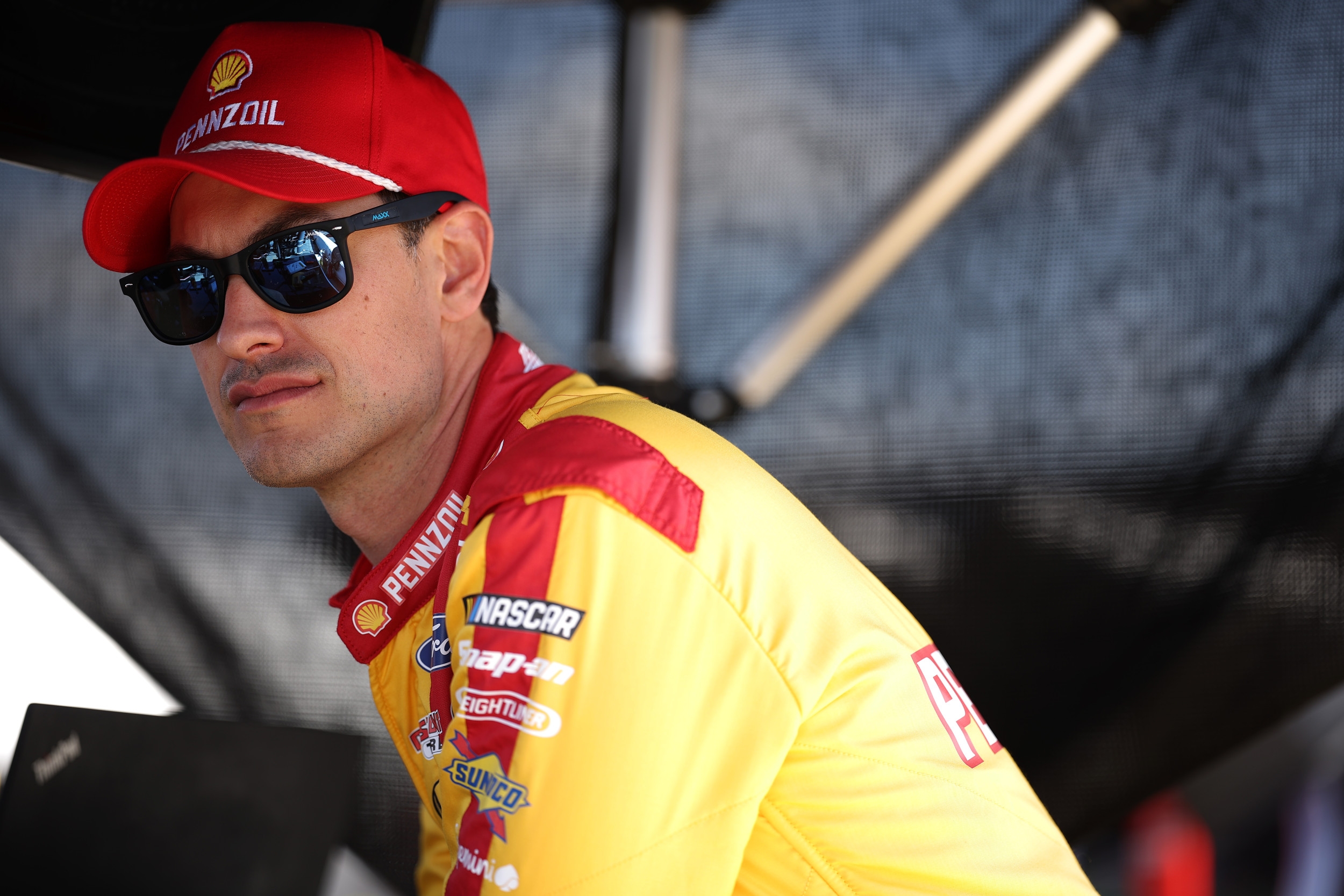 Joey Logano Slams Chipper Jones After Talladega Meltdown: 'Maybe He's Just Trying to Stay Relevant'
