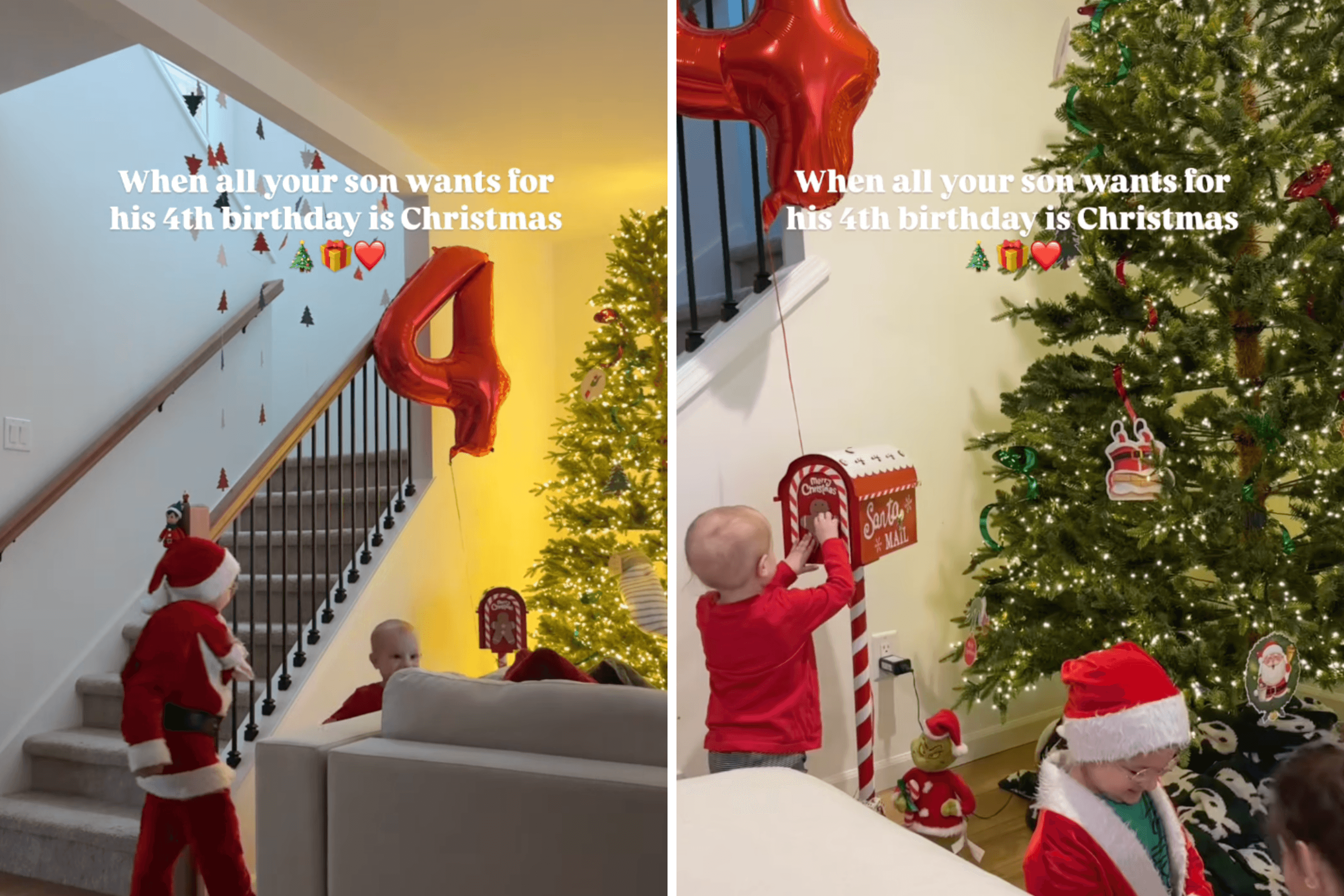 Tears as Mom Shares Heartwrenching Reason Son Has Christmas for Birthday