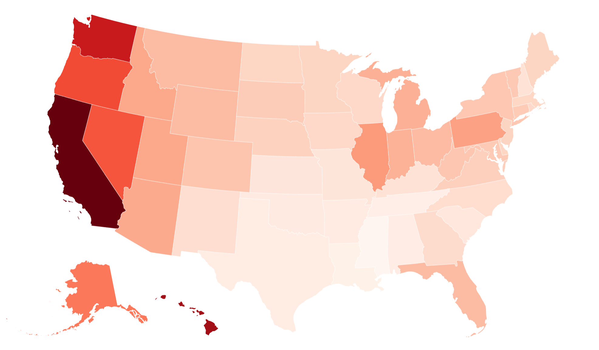 Maps Show How Much Gas Prices Have Gone Up in Each State Under Donald Trump