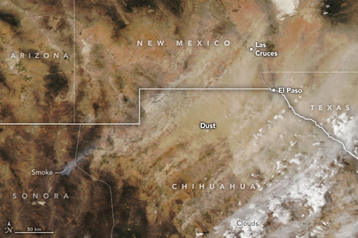 NASA Images Reveal Texan Conditions Not Seen Since 1936