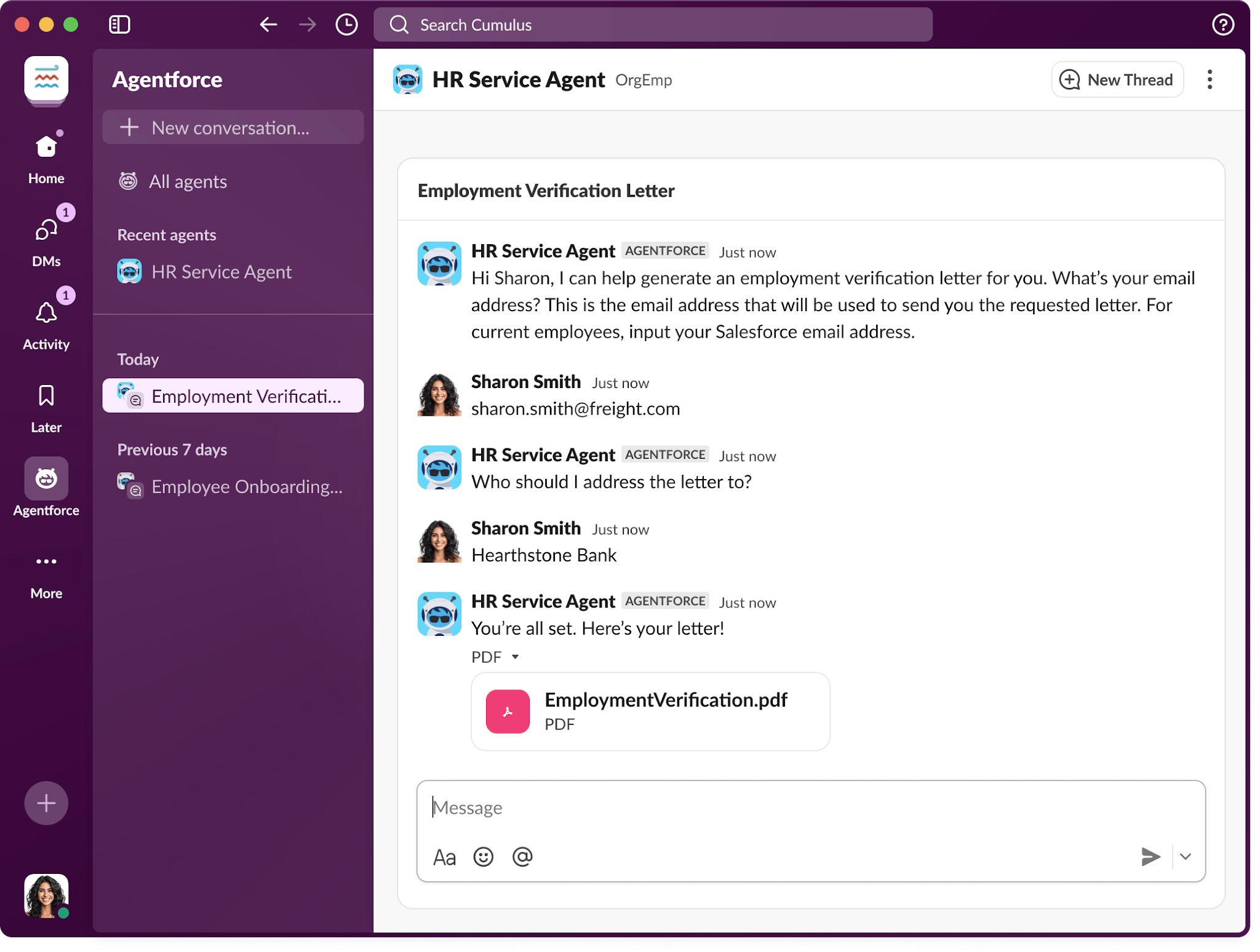 Salesforce Launches Agent-Powered HR Service