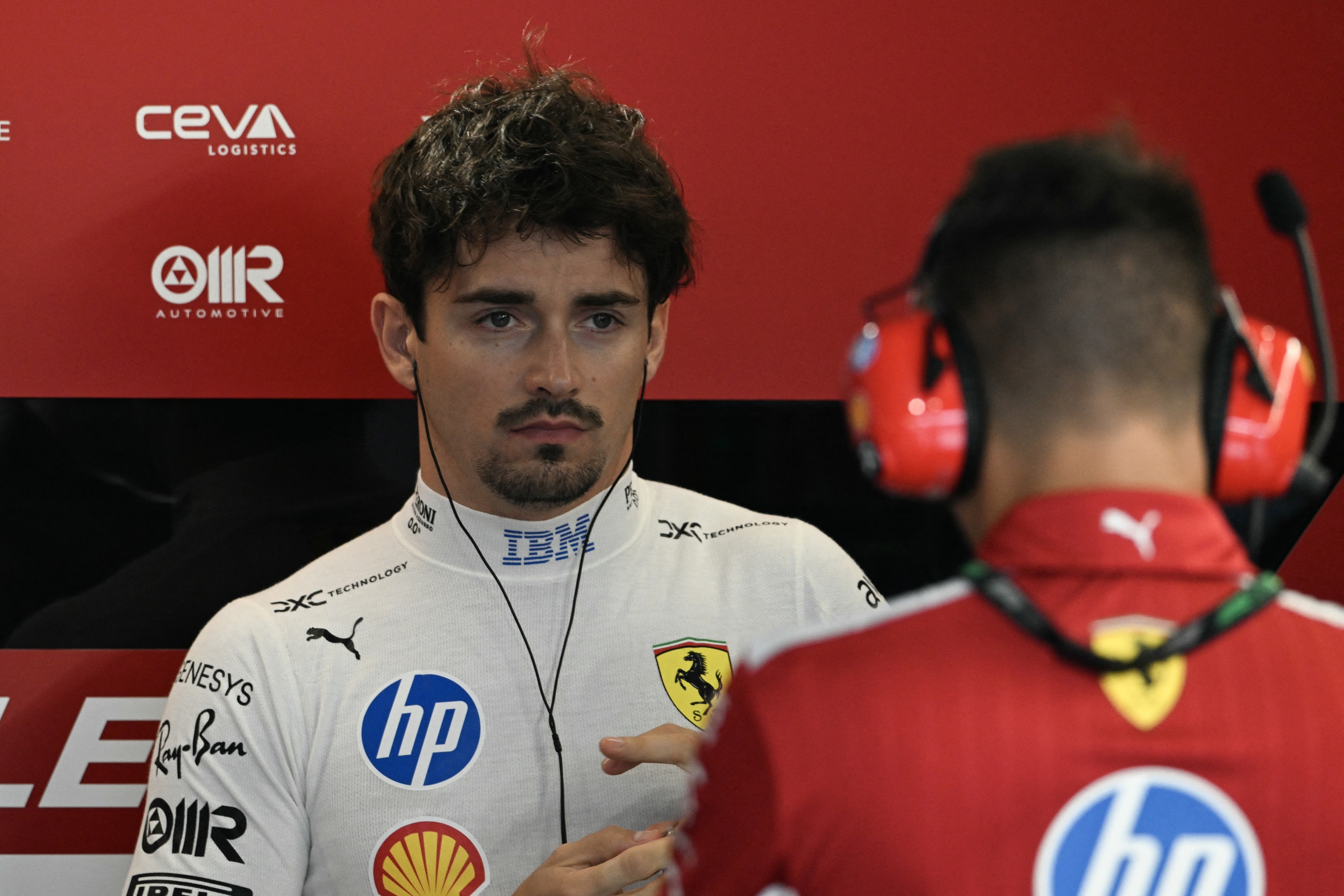 Charles Leclerc Reacts to Miami Sprint Race Crash Amid Lewis Hamilton's Podium Finish