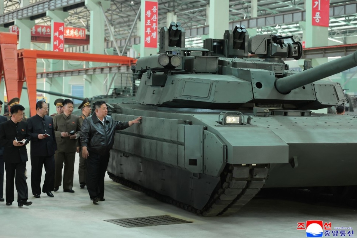 North Korea Photos Offer Glimpse of Kim Jong Un's Tank Factory