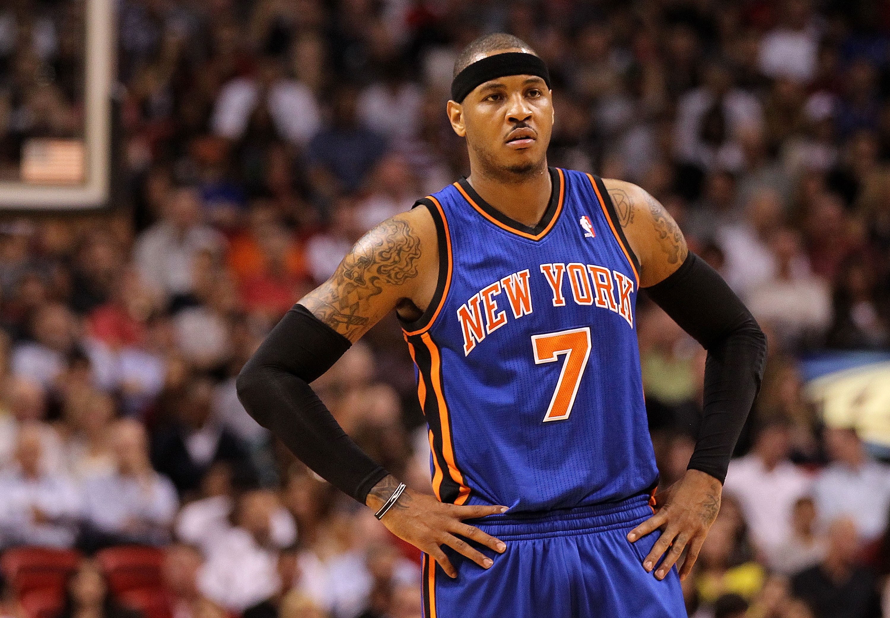 How to Buy Carmelo Anthony Mitchell & Ness New York Knicks Throwback Jersey