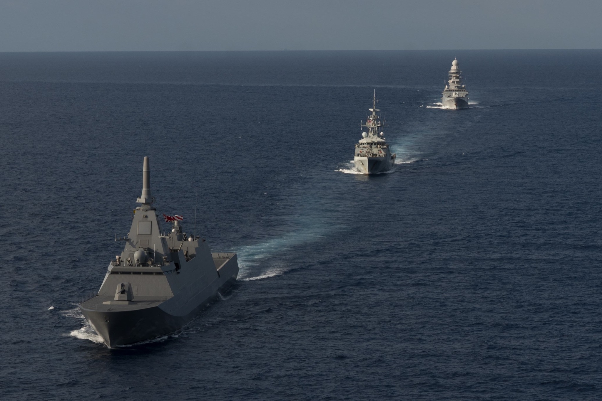 US Allies Flex Naval Muscles Near China