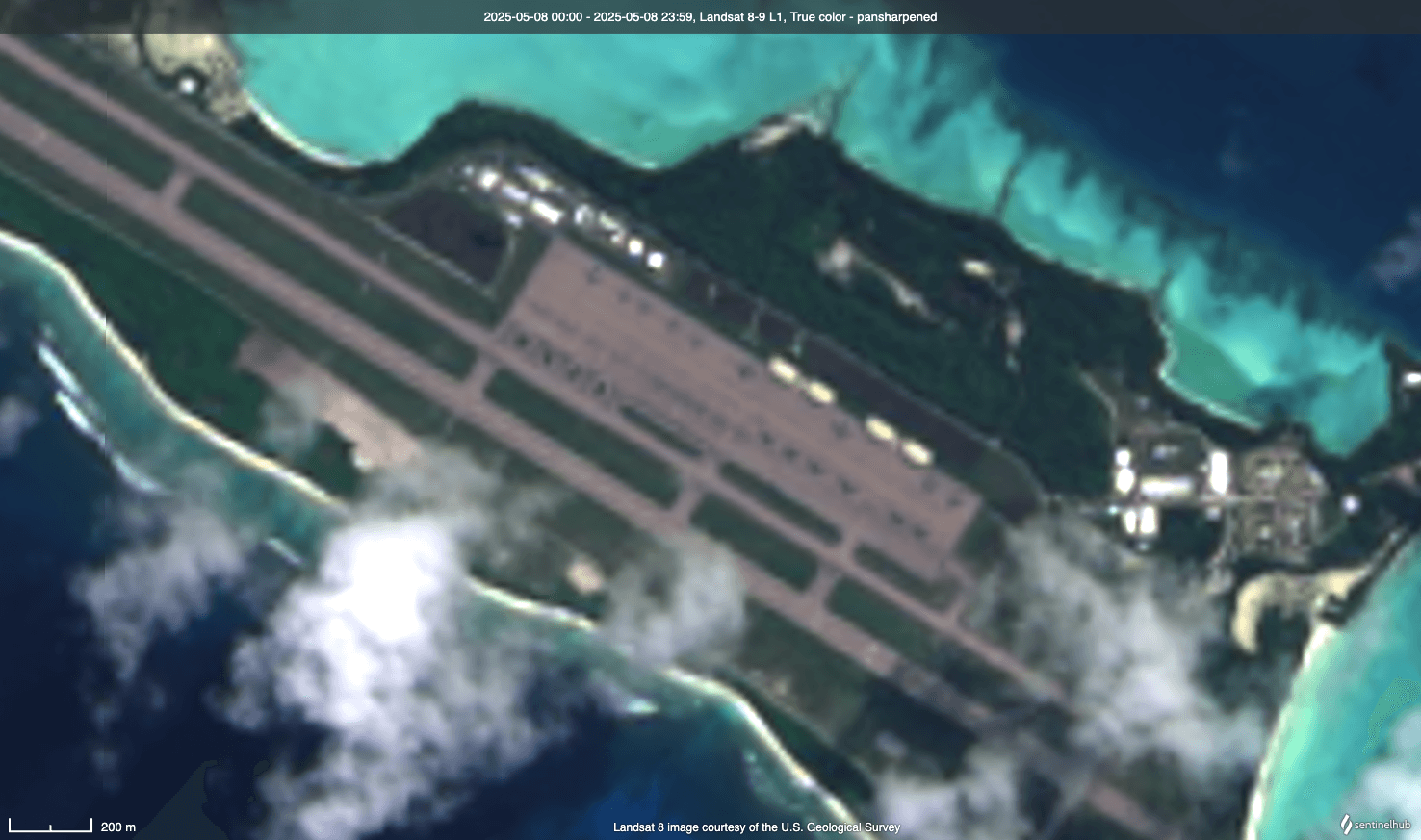 Satellite Image Shows U.S. Bombers Massing As Iran Tensions Rise