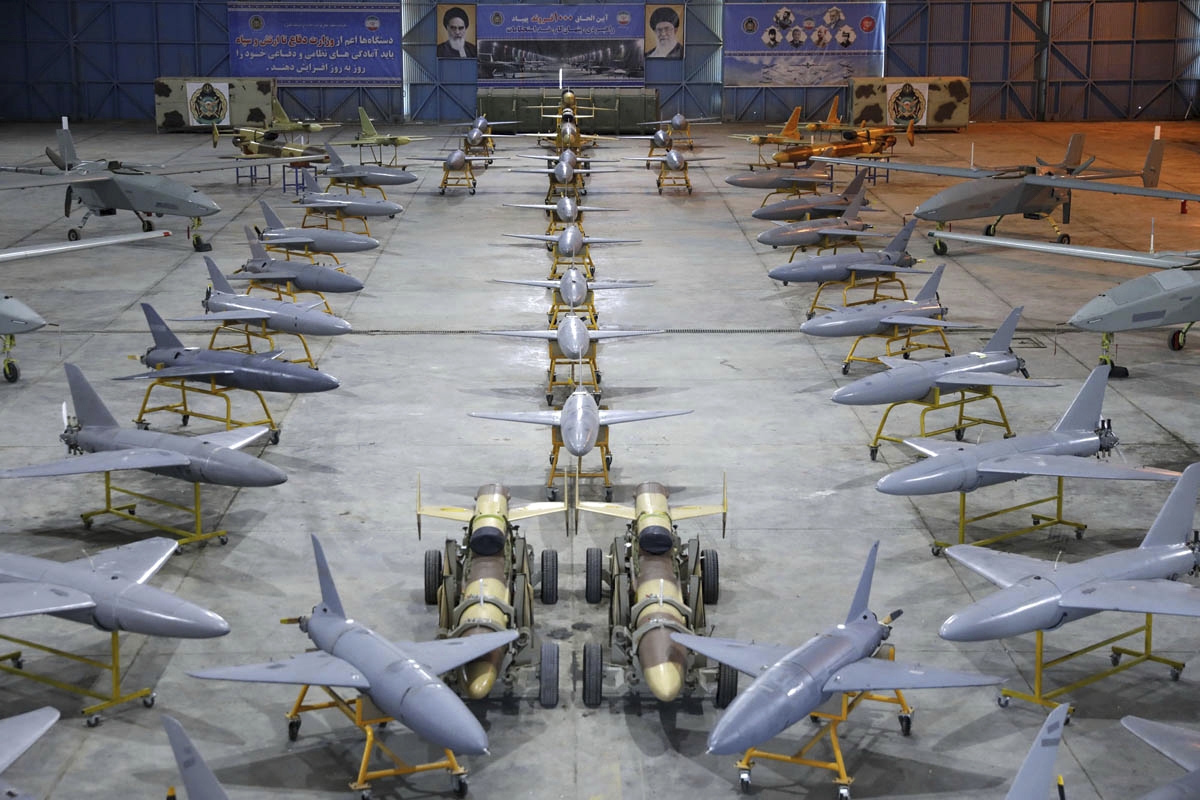 Video Shows Iran's New Underground Military Drone Facility