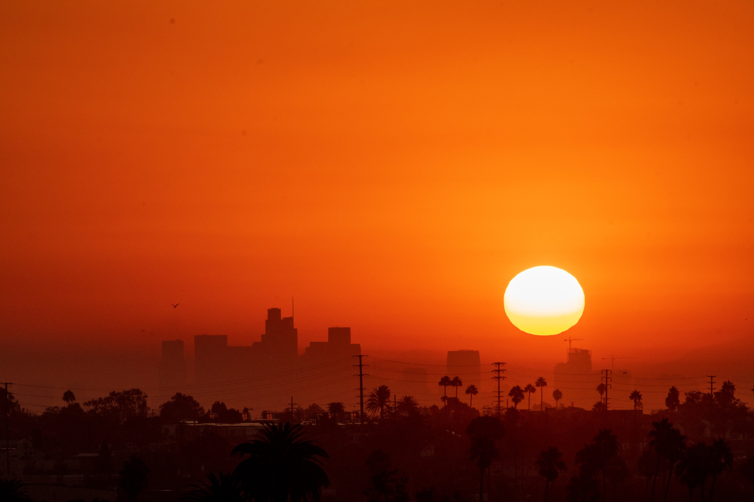 Millions in California Advised to Avoid the Sun