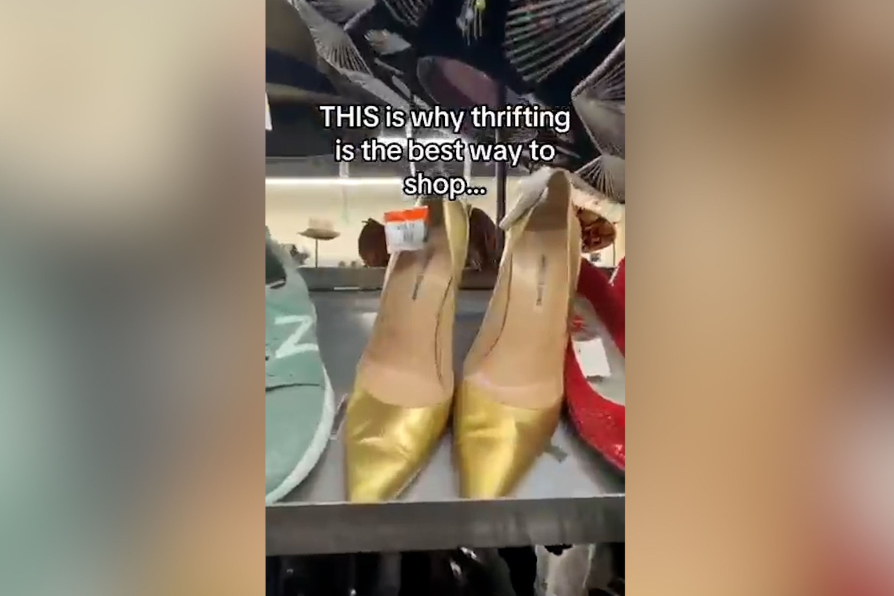 Woman Finds Manolo Blahniks While Thrifting—Not Ready for the Price Tag