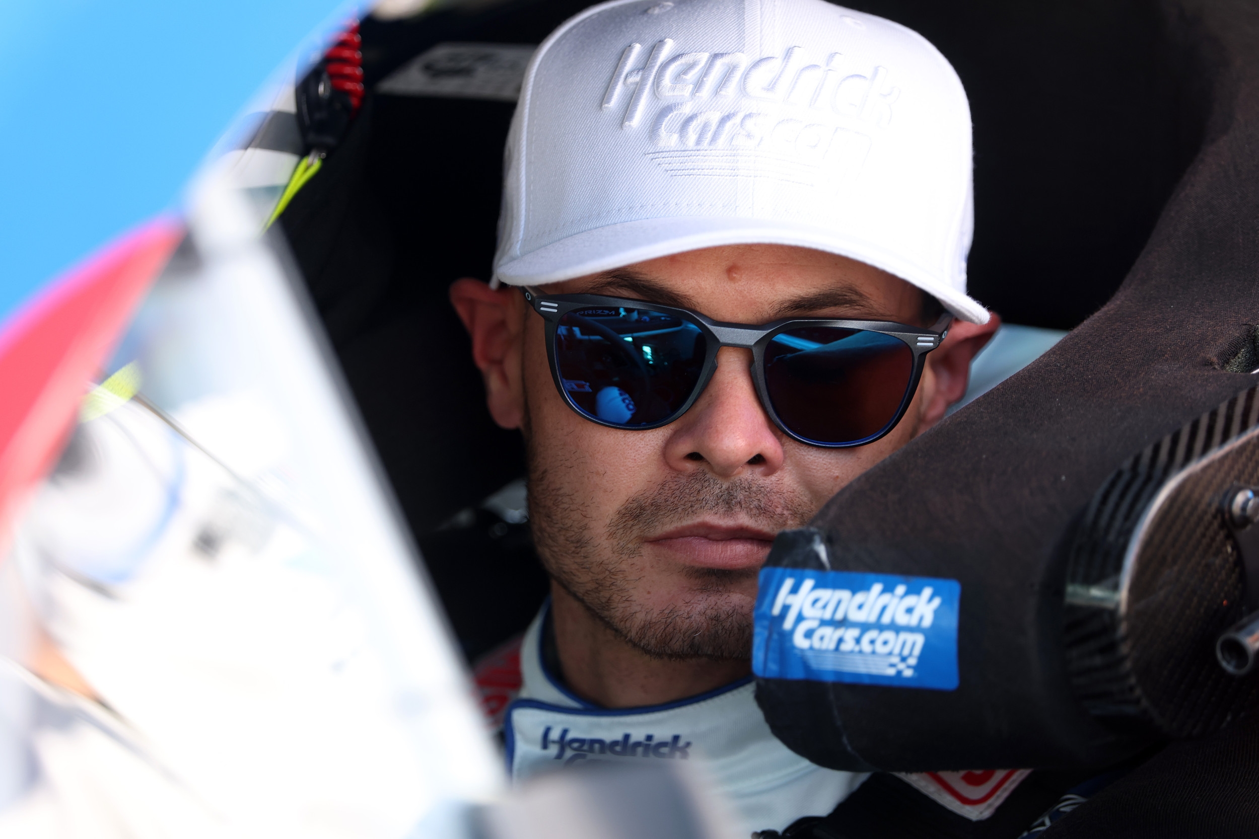 Kyle Larson Reacts To 'Ironic' Kansas NASCAR Cup Pole