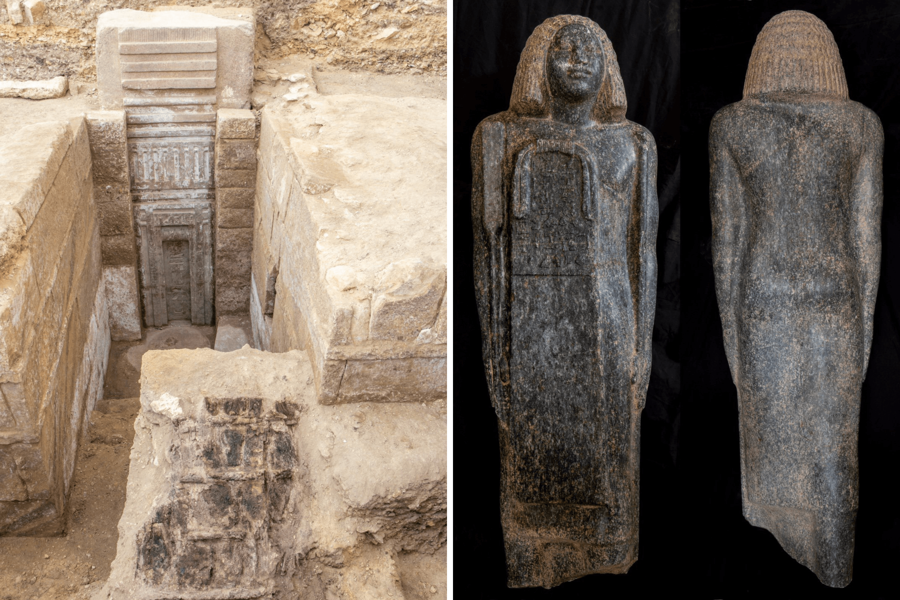 Archaeologists Discover Lost Egyptian Tomb Hidden Behind False Door