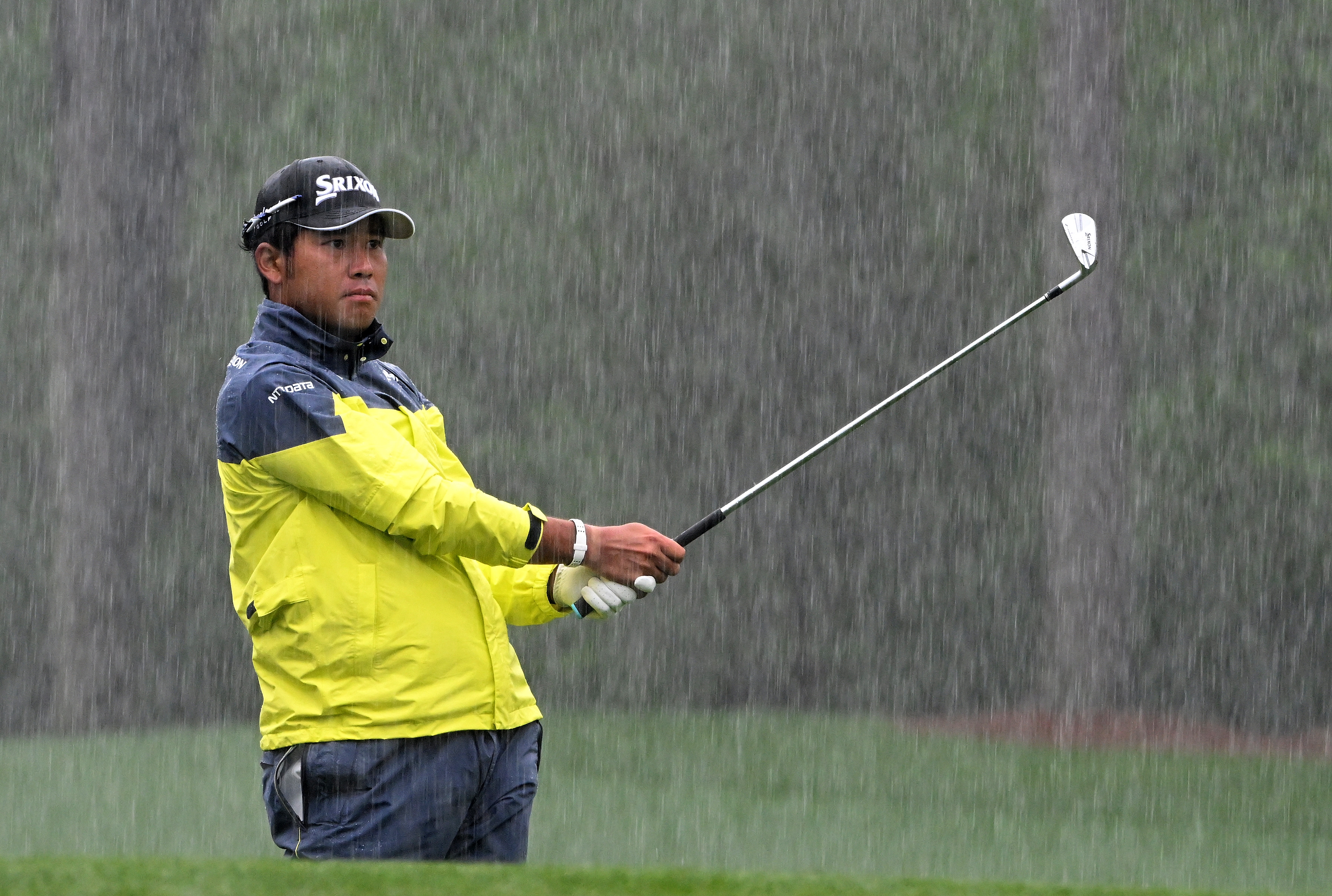 Quail Hollow Closed Yet Hideki Matsuyama Goes Viral in Brutal Conditions