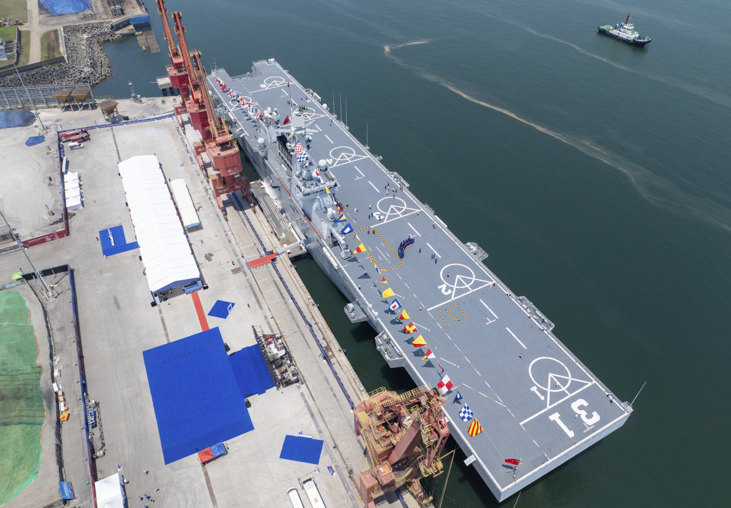 China Adds More Firepower Invasion Fleet