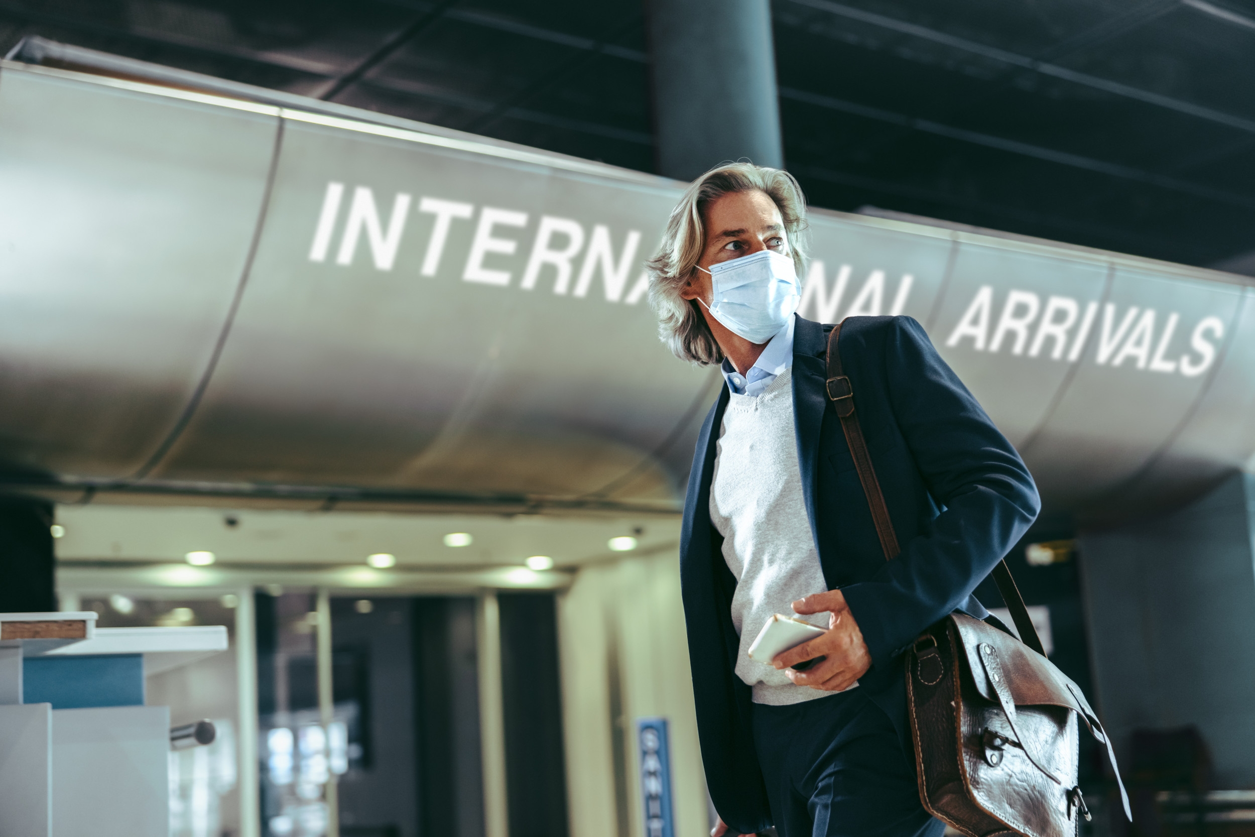 Fury at What Stranger Does to Passenger Wearing Mask in Airport: 'Why?'