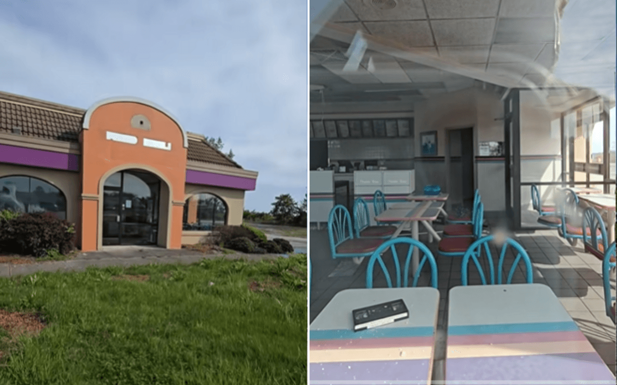Man Finds Taco Bell Abandoned Since the 90s: 'Not Going To Believe This'
