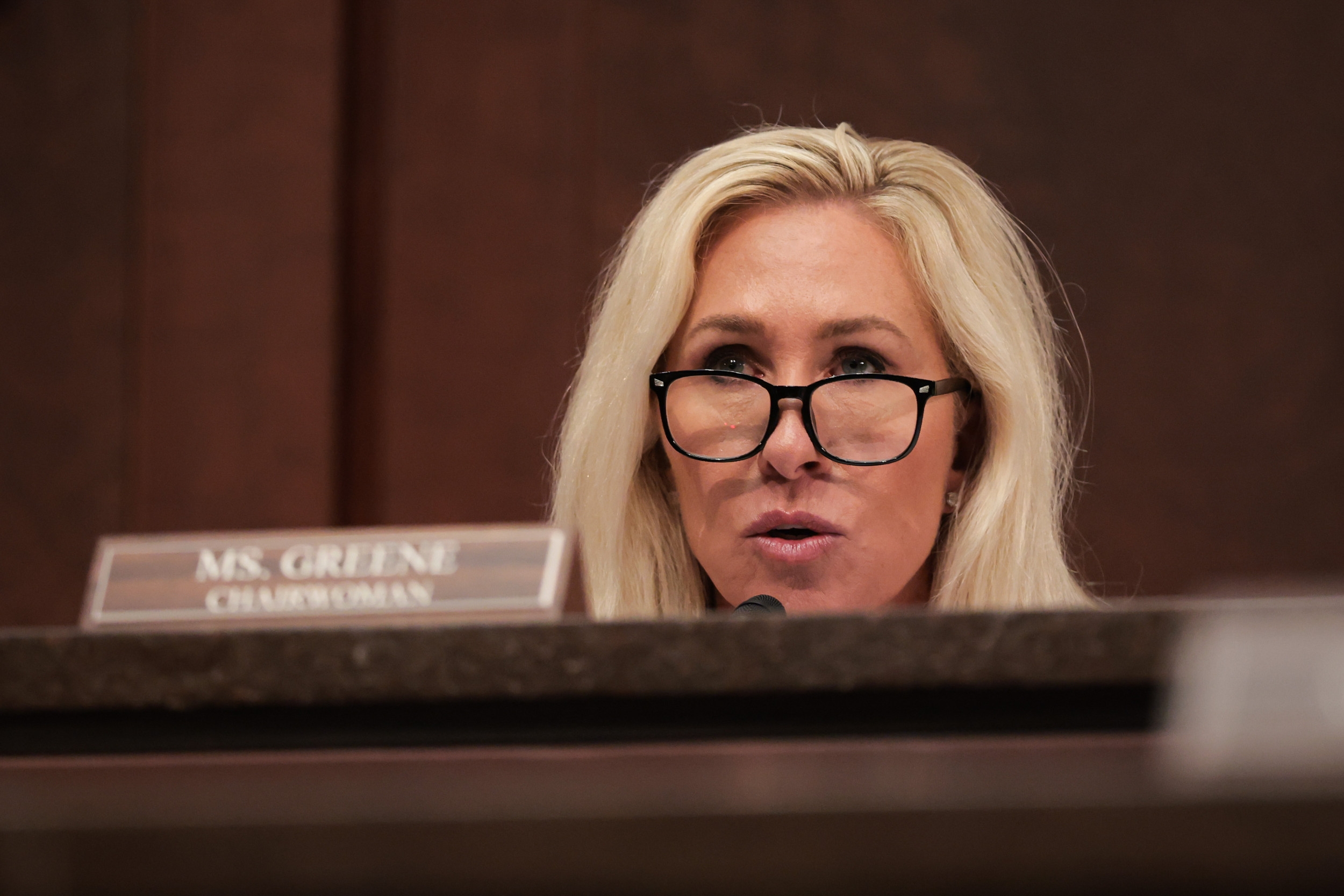 Marjorie Taylor Greene Rips Into Republican Colleague Over Tax Fight