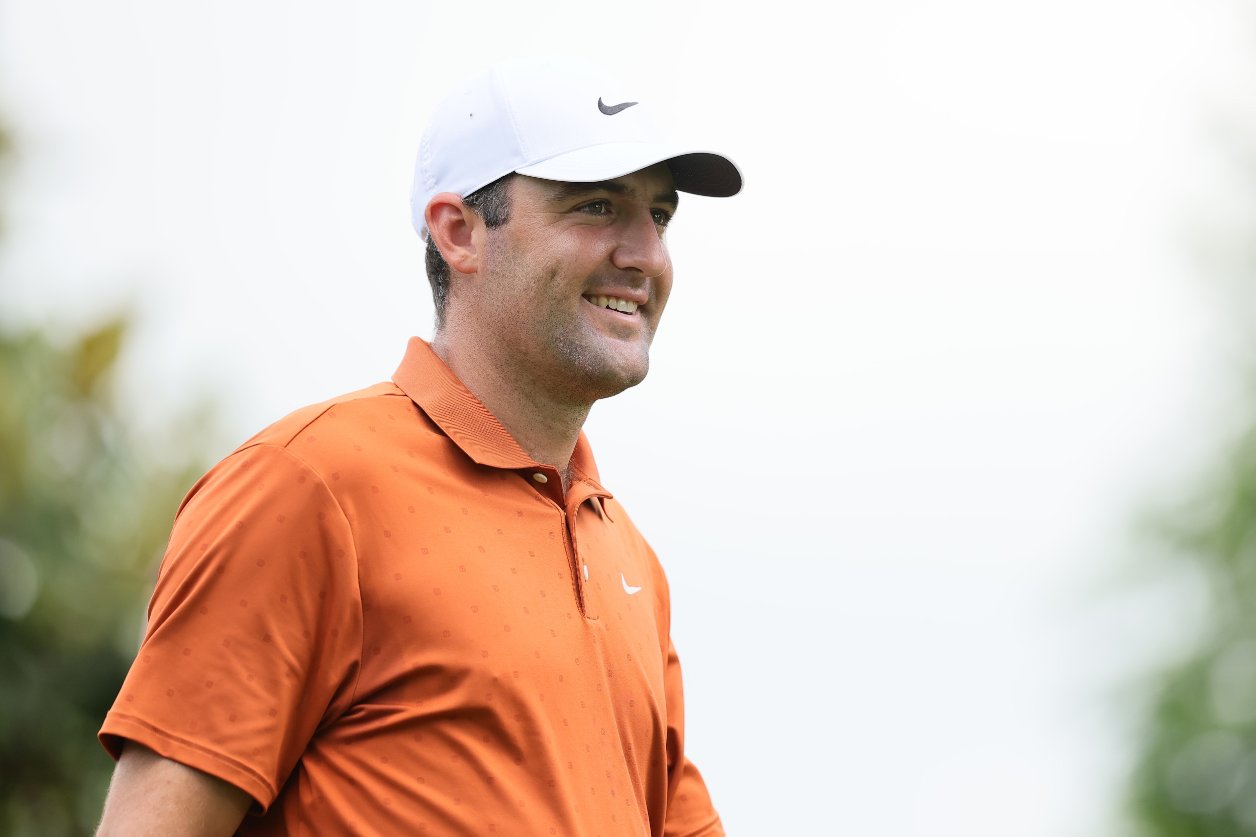 Scottie Scheffler Rocking 'Jail Cell Orange' at PGA Championship