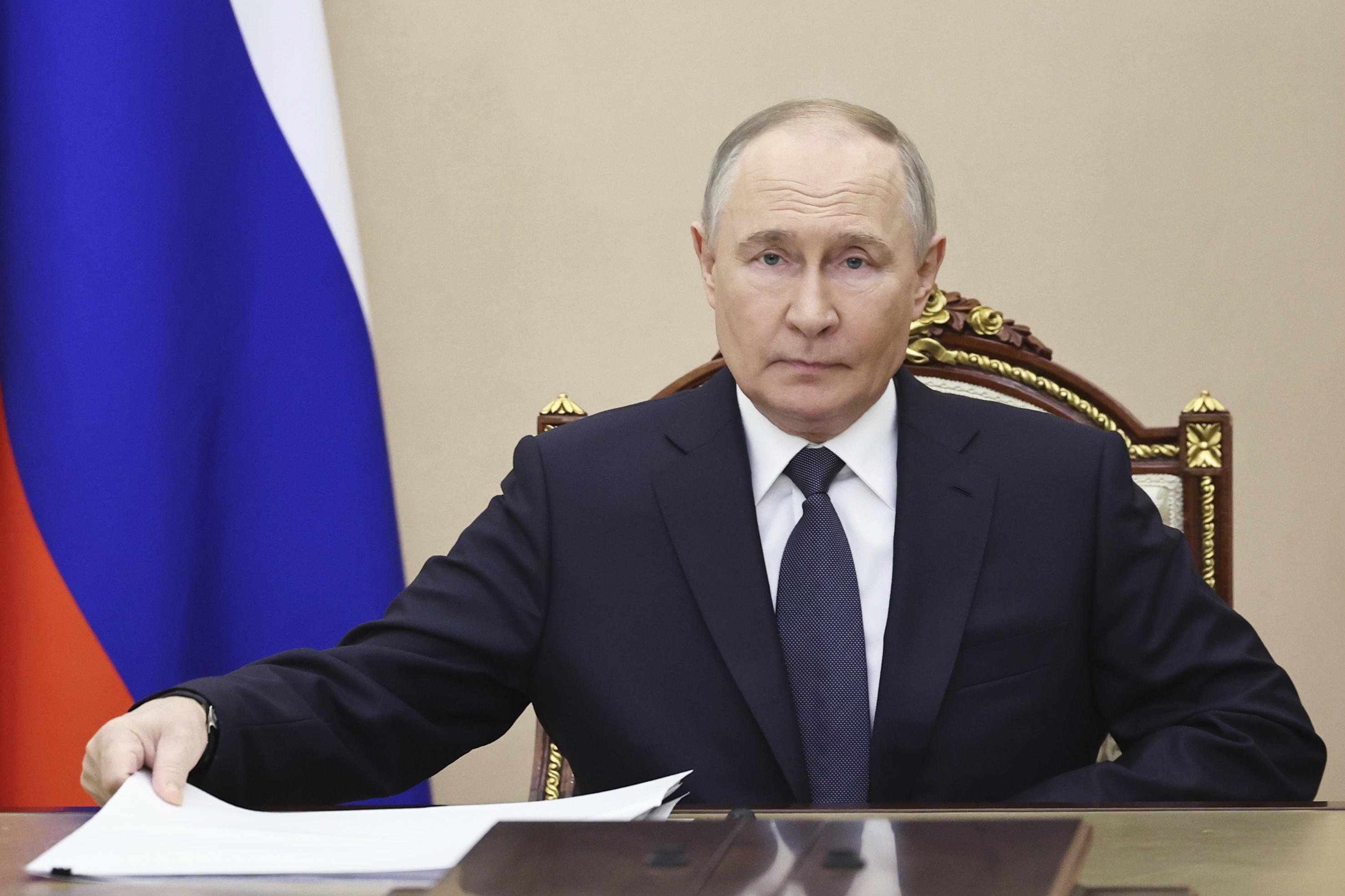Putin Outlines Ukraine Peace Terms After Trump Urges End to 'Bloodbath'