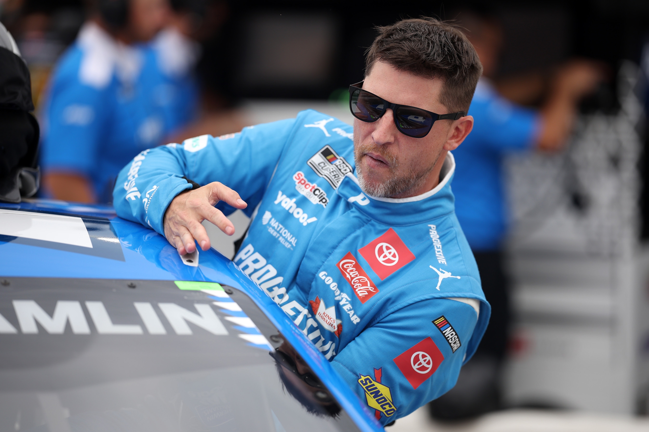 Denny Hamlin Joins NASCAR Penalty Debate: "Boxed In So Many Areas"