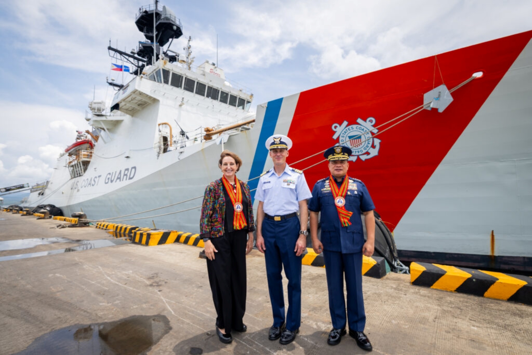 Photos Show US Coast Guard Ship Deployed to Contested Waters Near China