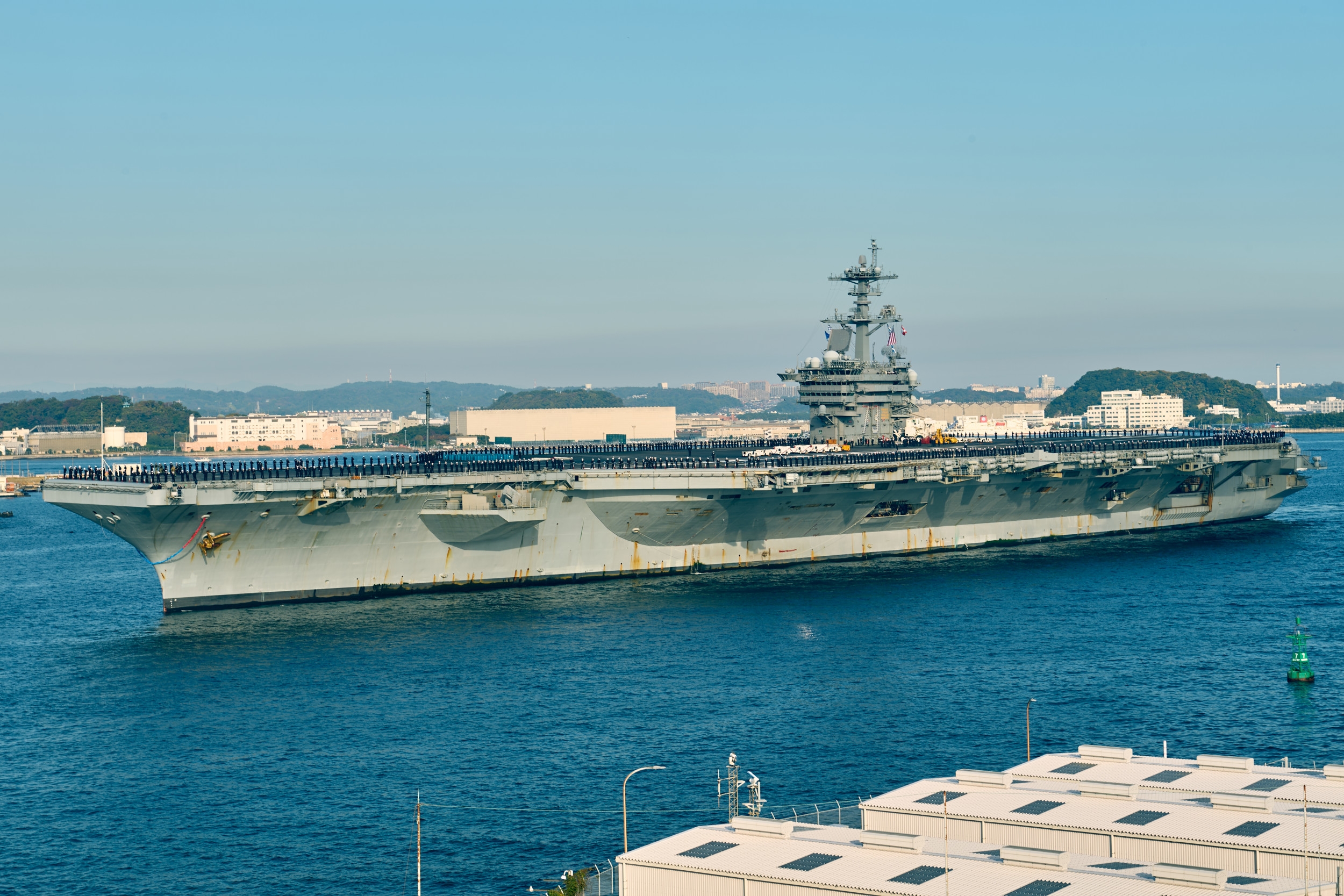 Frontline US Aircraft Carrier Near China Prepares for Military Action
