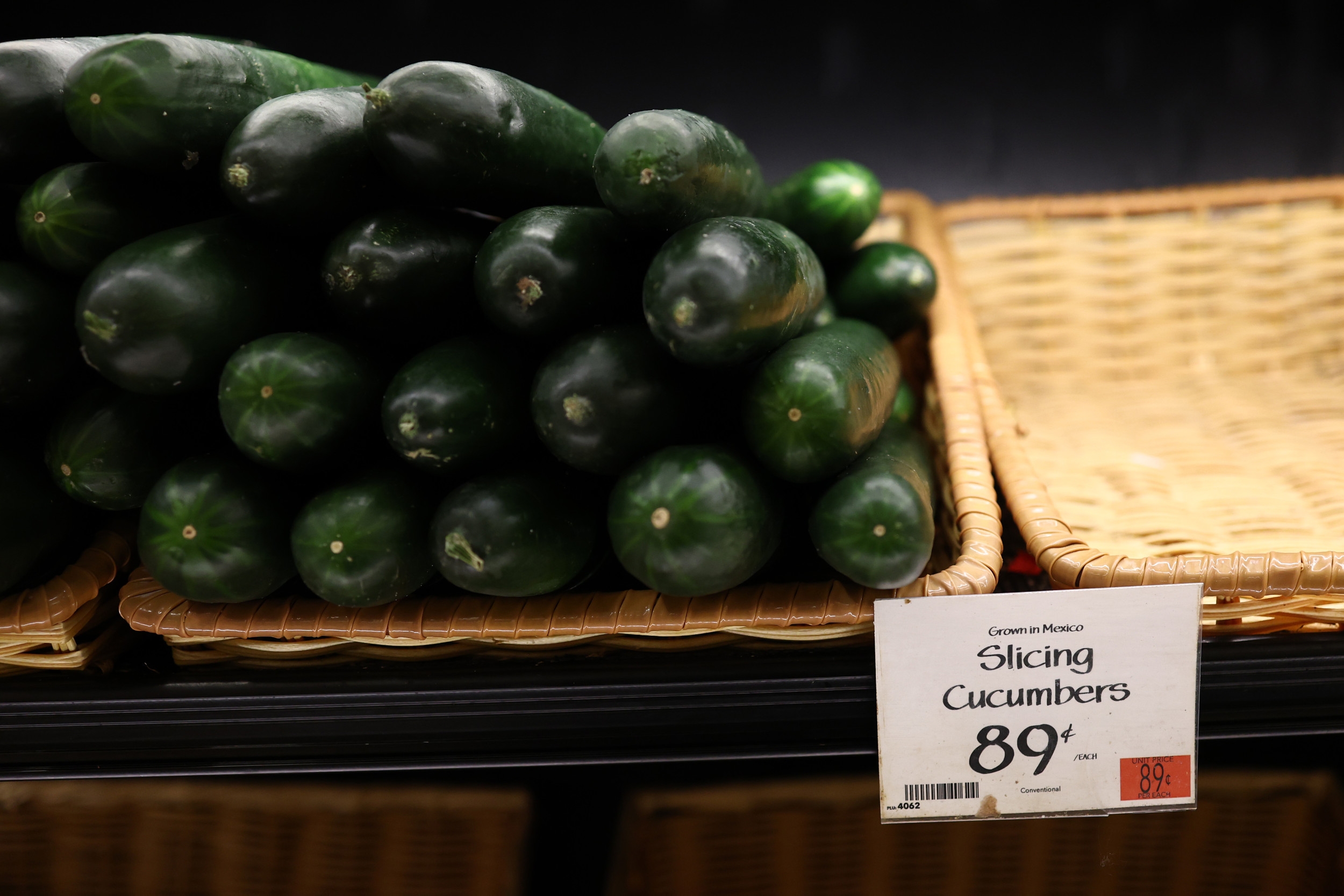 Cucumber Recall Map as Salmonella Outbreak Sparks Investigation