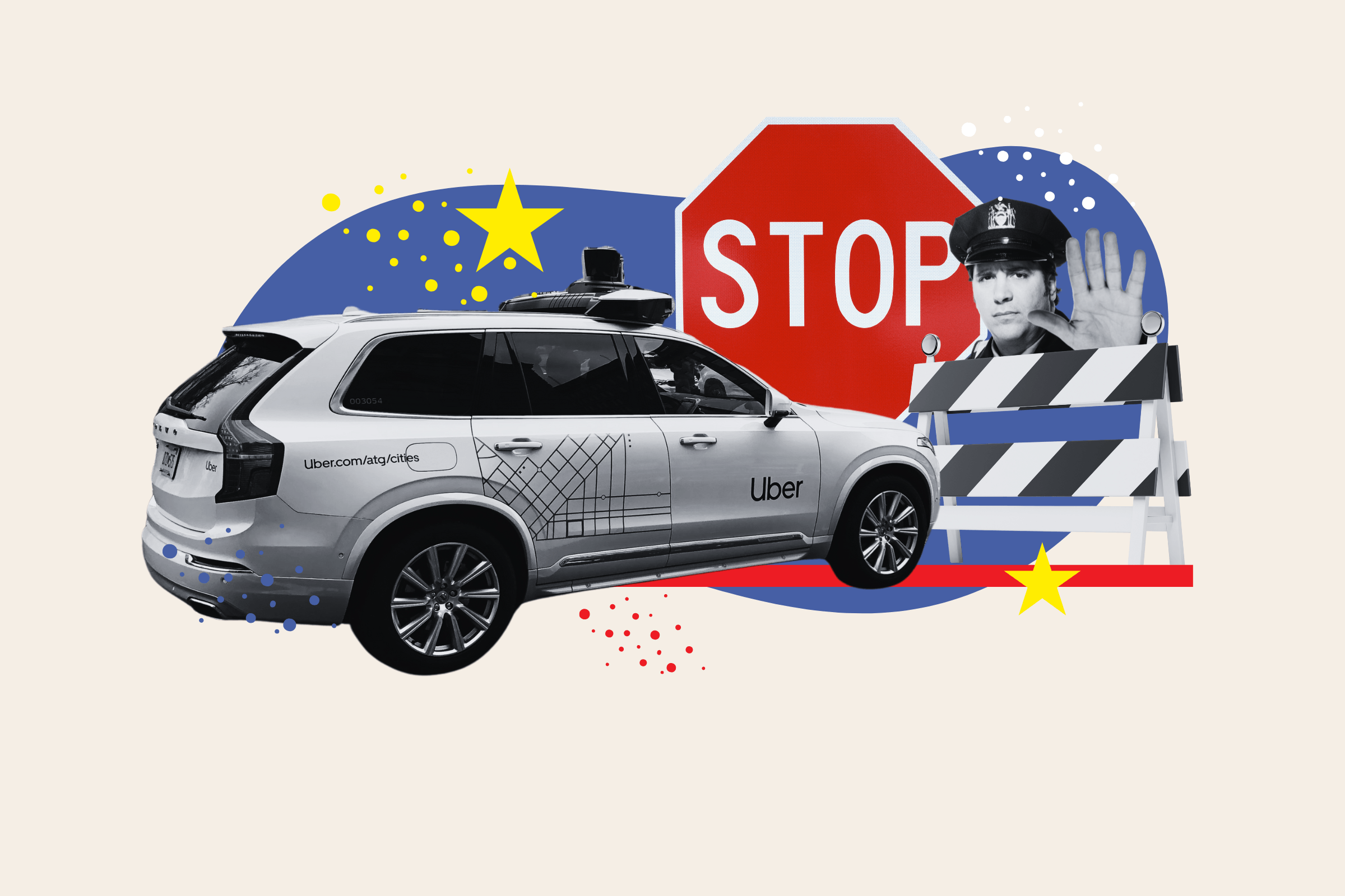 Uber's Self-Driving Cars Hit Road Block