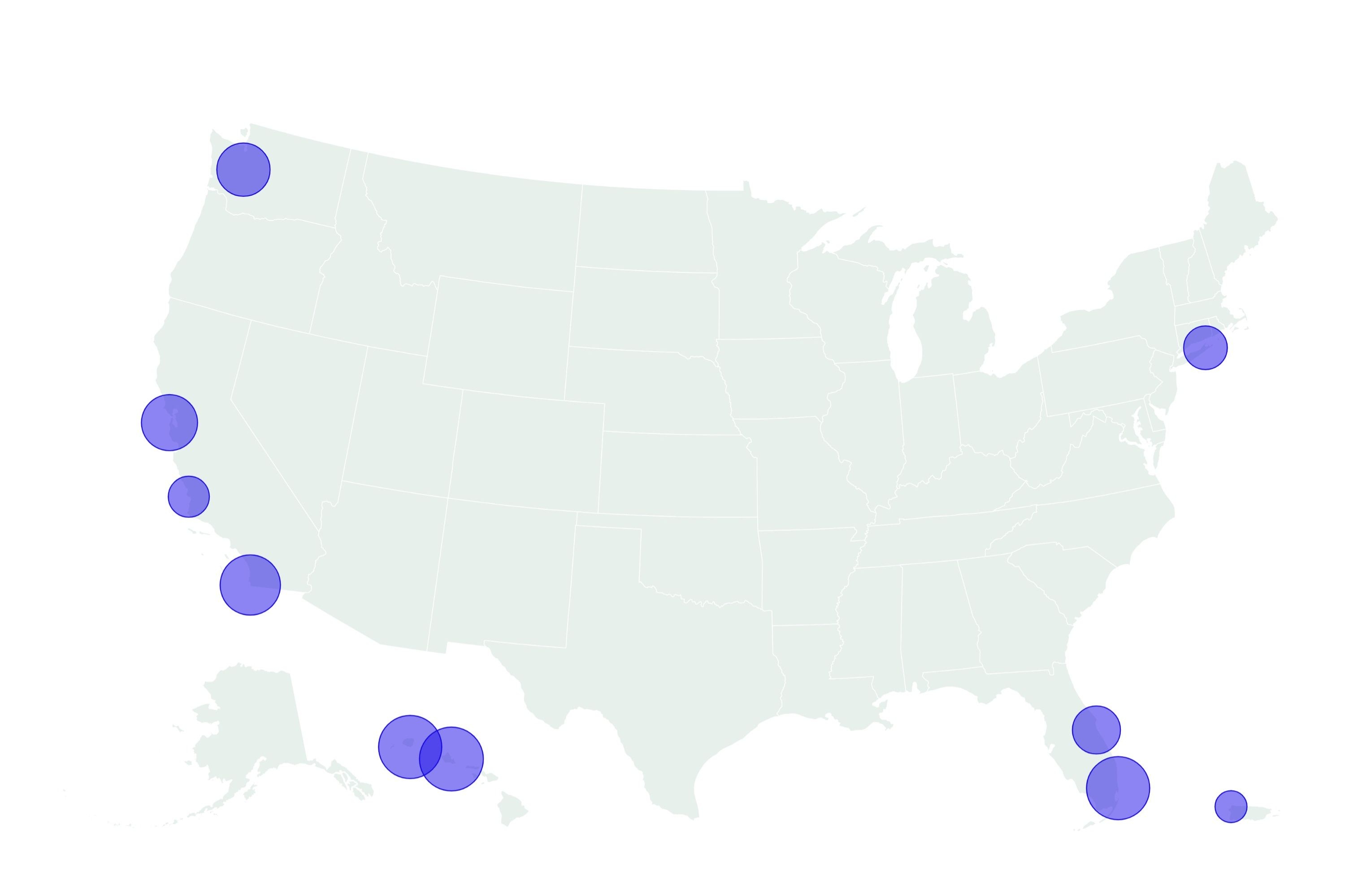 Map Shows US Beach 'Bacteria Hotspots' After 10,000 Samples Tested