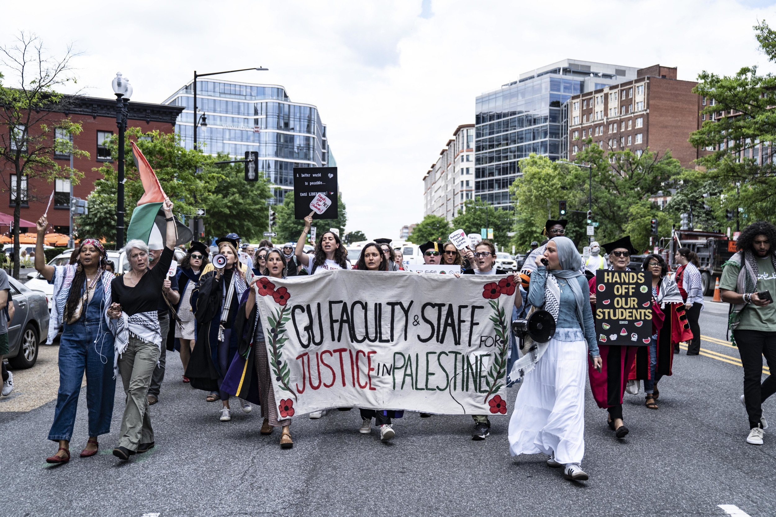 Pro-Palestinian Activists 'Mobbed, Beat' Filmmaker Holding US Flag: Lawsuit