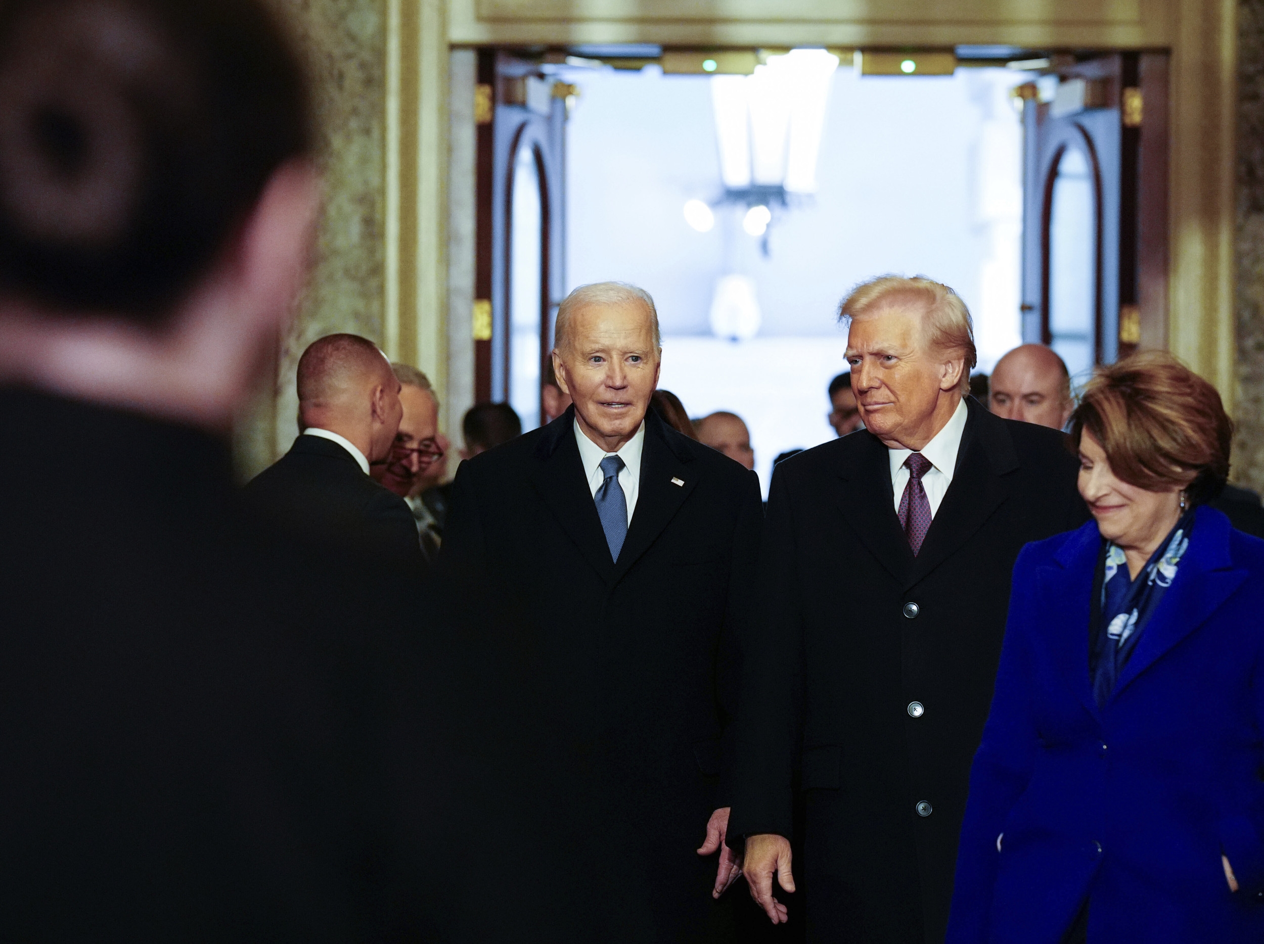 Biden and Trump Shared Car on Inauguration Day. Only Witness Gives Details