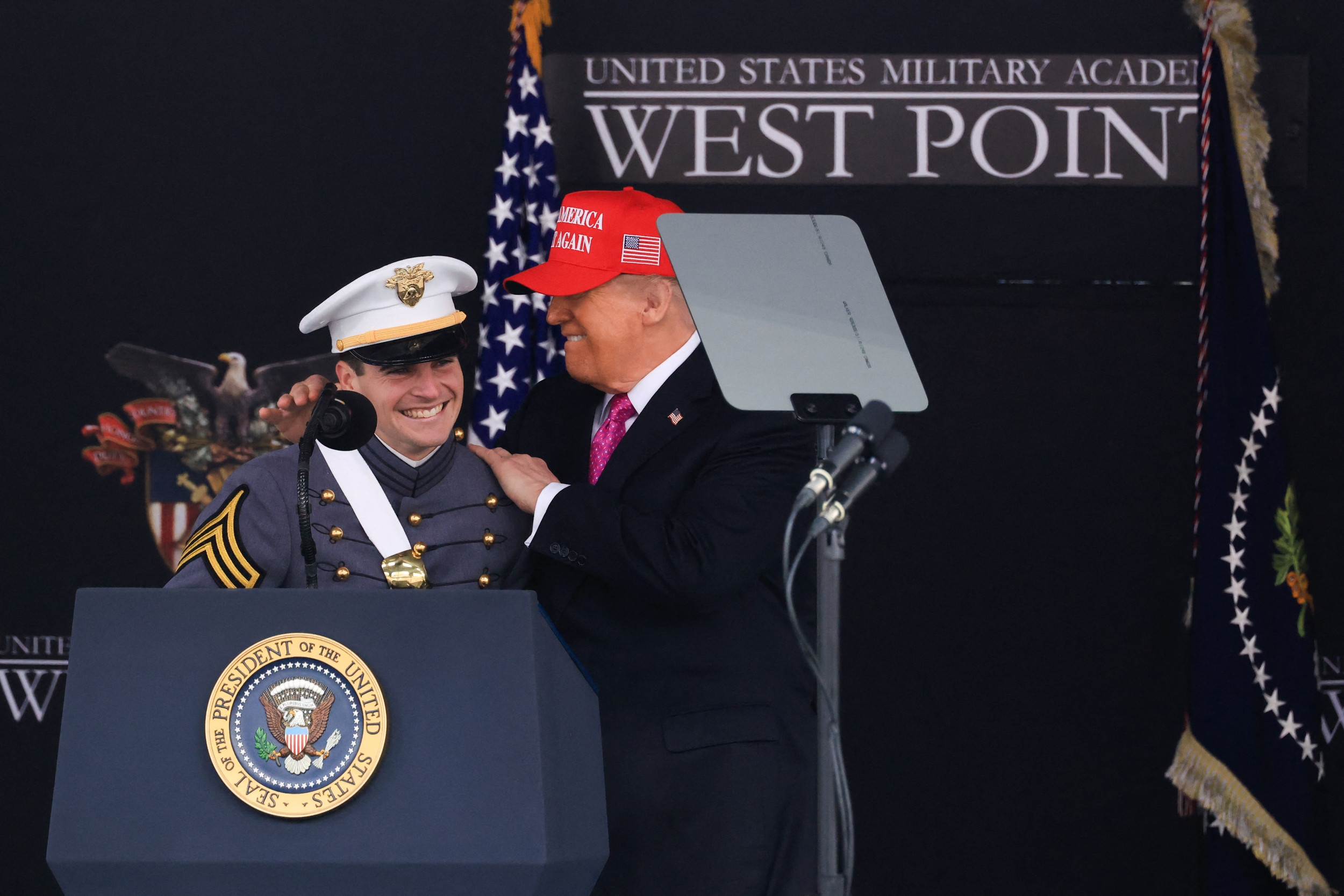 Trump Complains About 'Stolen' Hypersonic Rockets During West Point Address