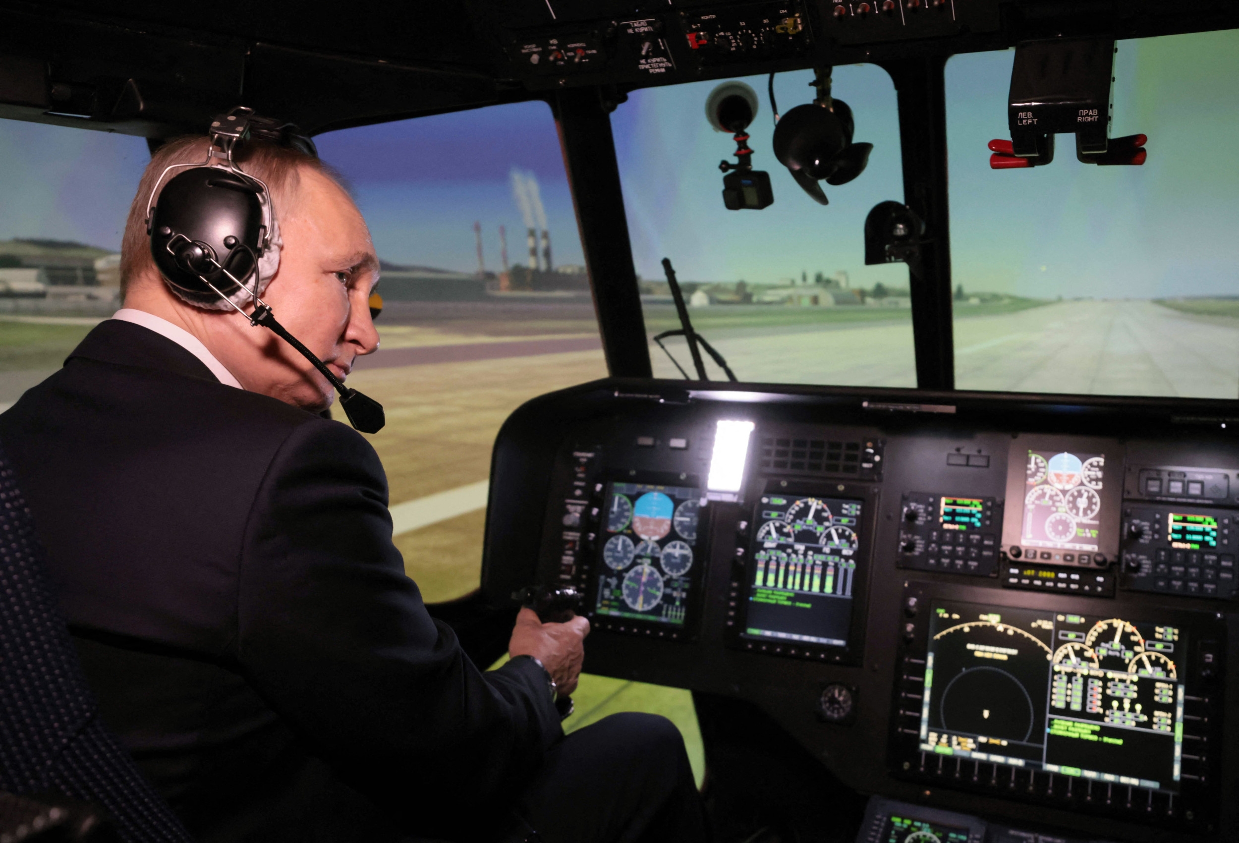 Putin's Helicopter Targeted in Drone Strike, Commander Says