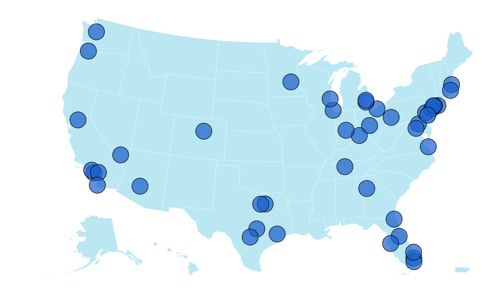 Map Shows Cities With Biggest Rise in Home Sale Cancellations