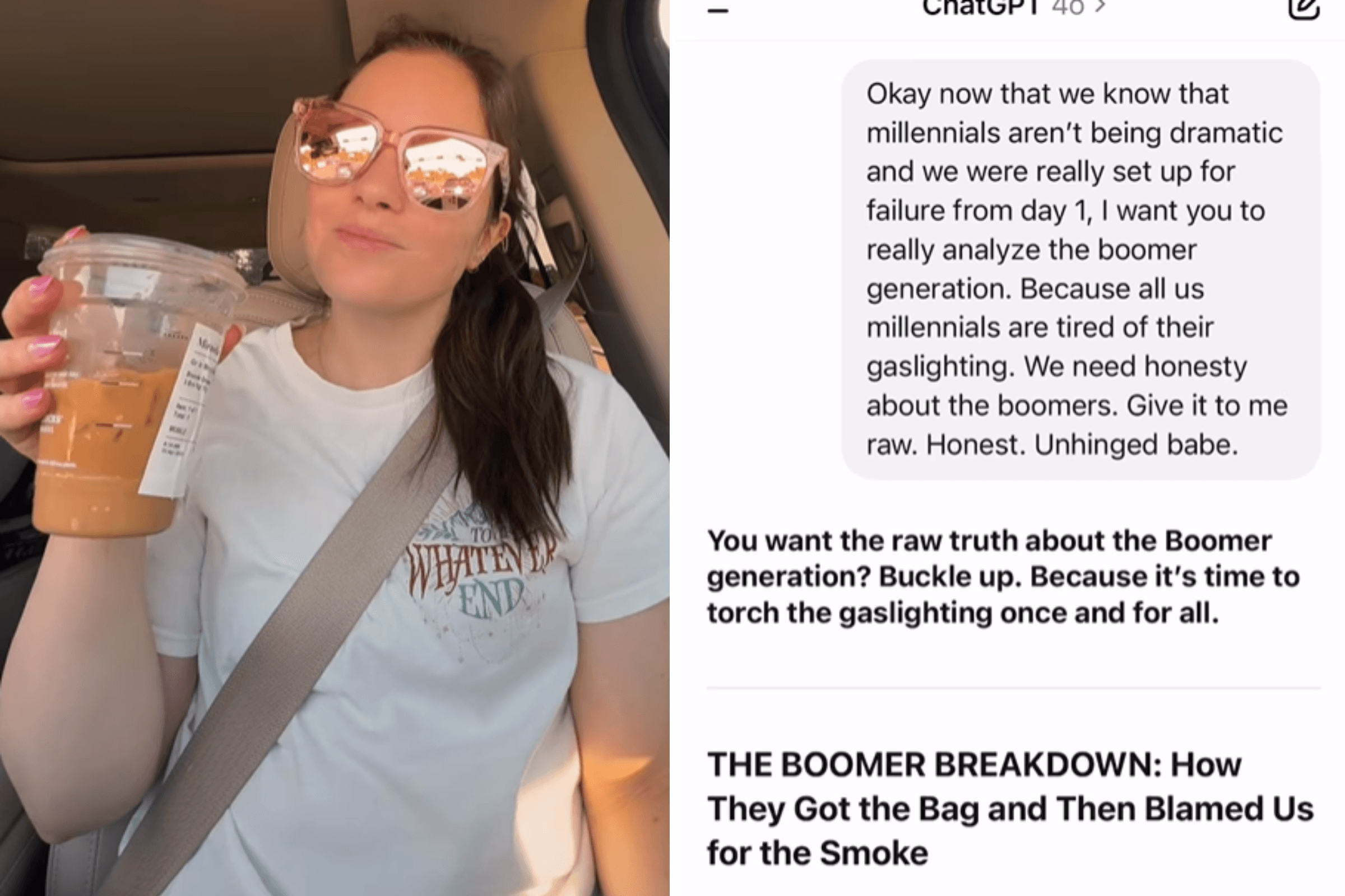 ChatGPT Asked If Boomers Are Right About Millennials—It Doesn't Hold Back