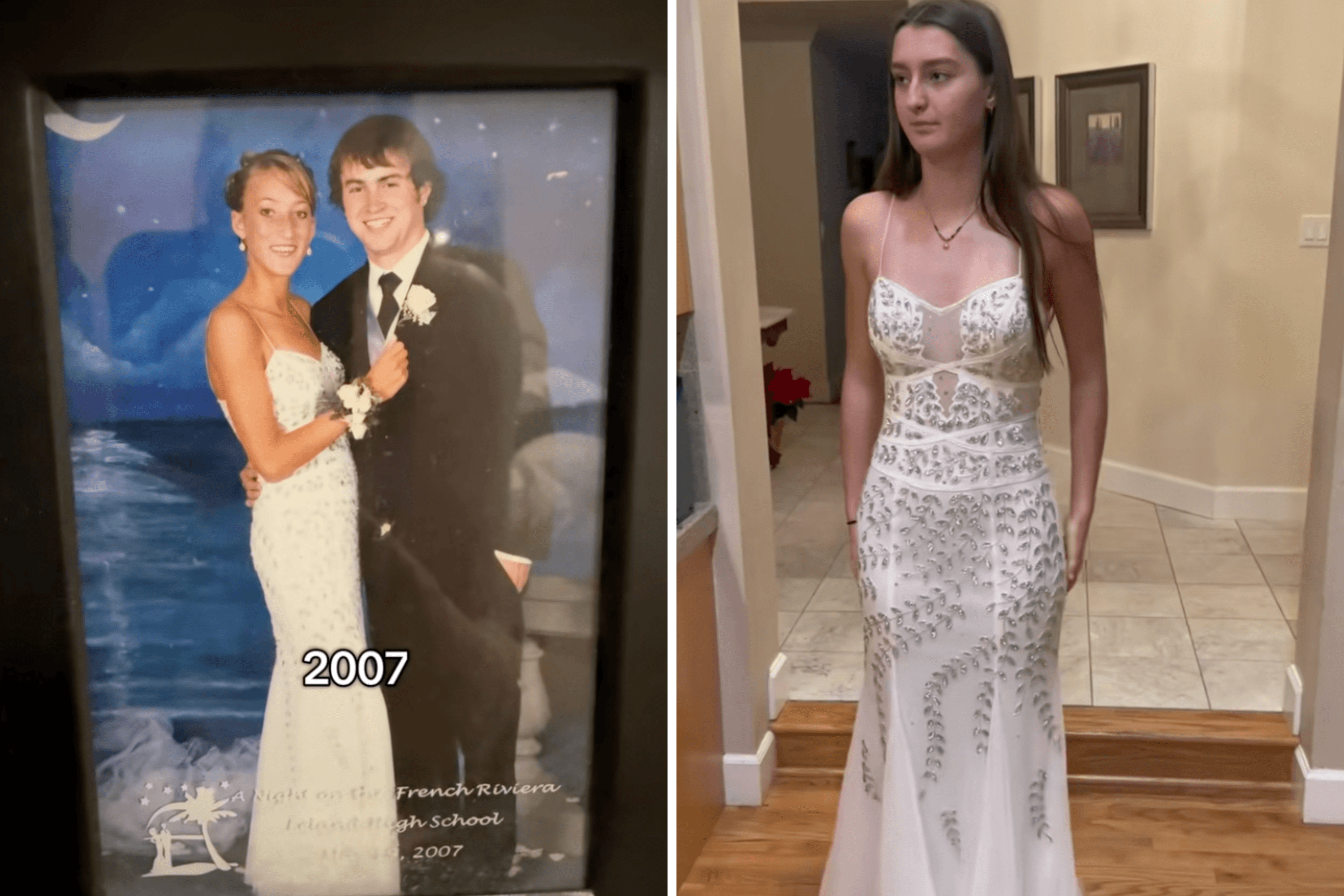 Teen Stuns Viewers as 'Vintage' Prom Dress Donated by Millennial Goes Viral