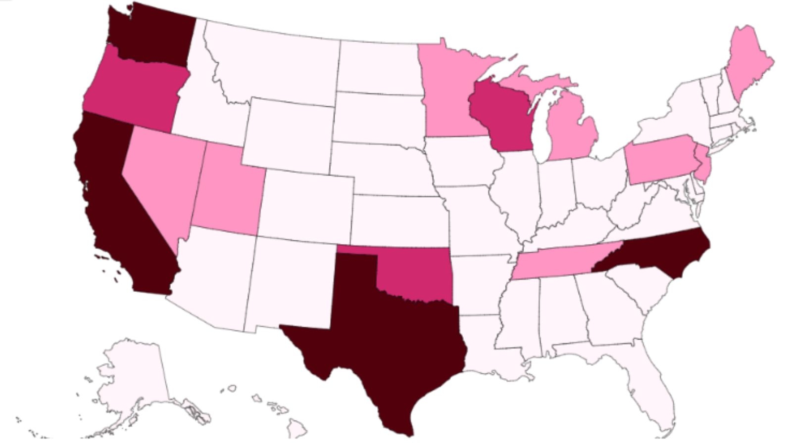 Map Shows States With Most Furry Conventions