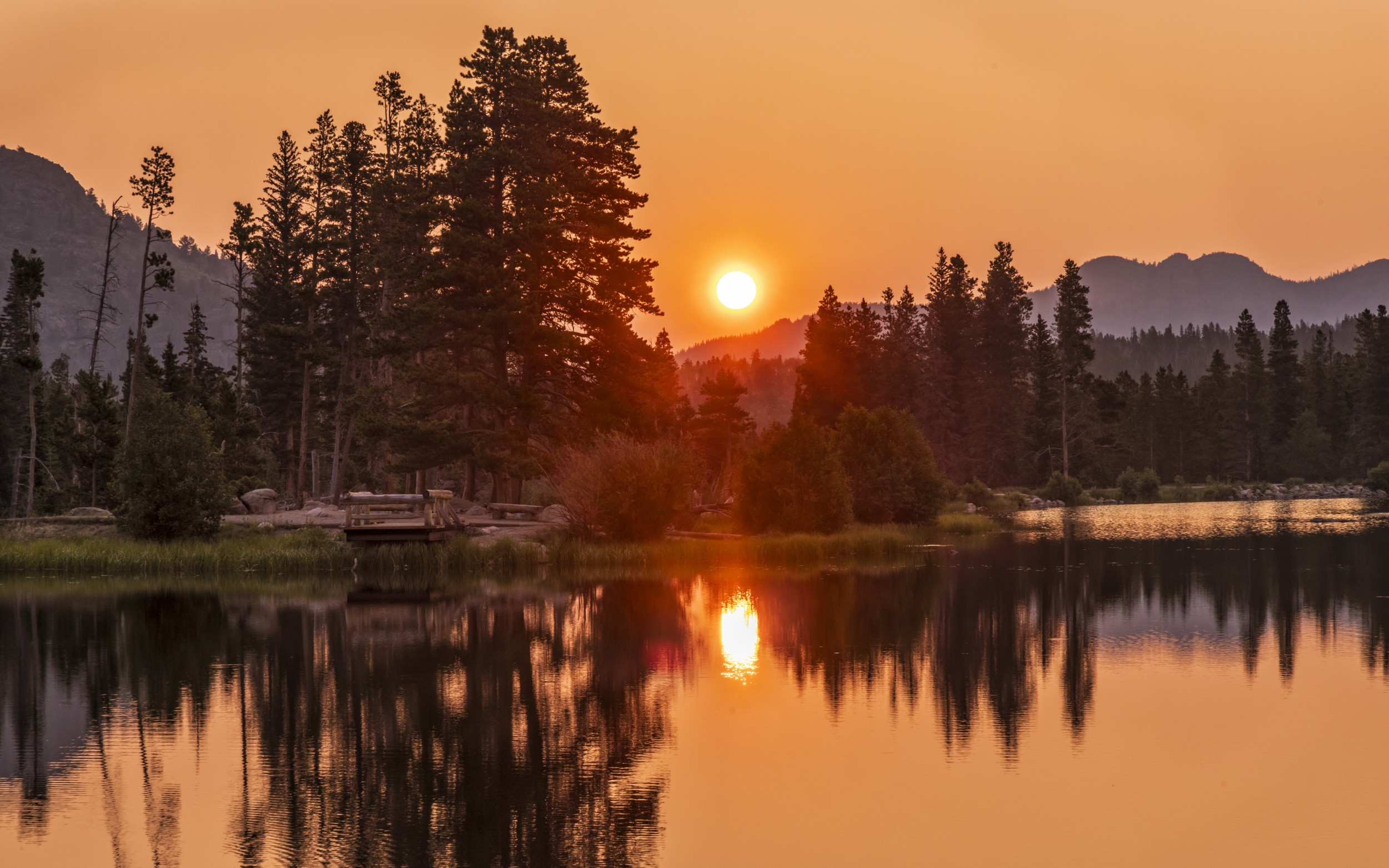 Six States Where Wildfire Smoke Set To 'Dim The Sun'