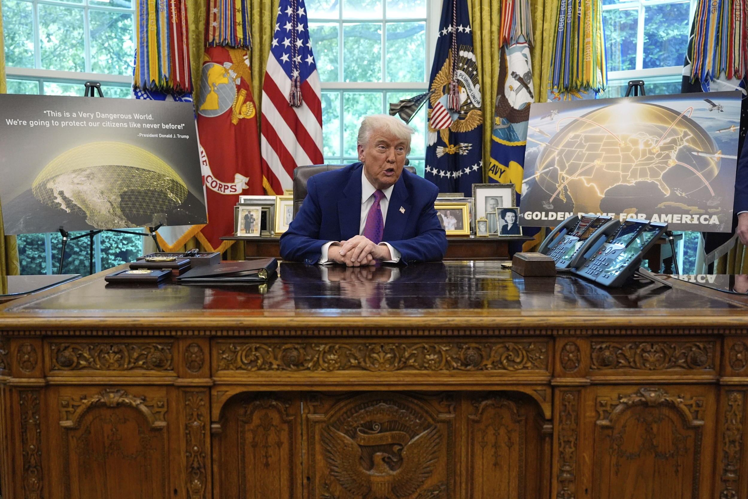 China Warns US Over Trump's 'Golden Dome'
