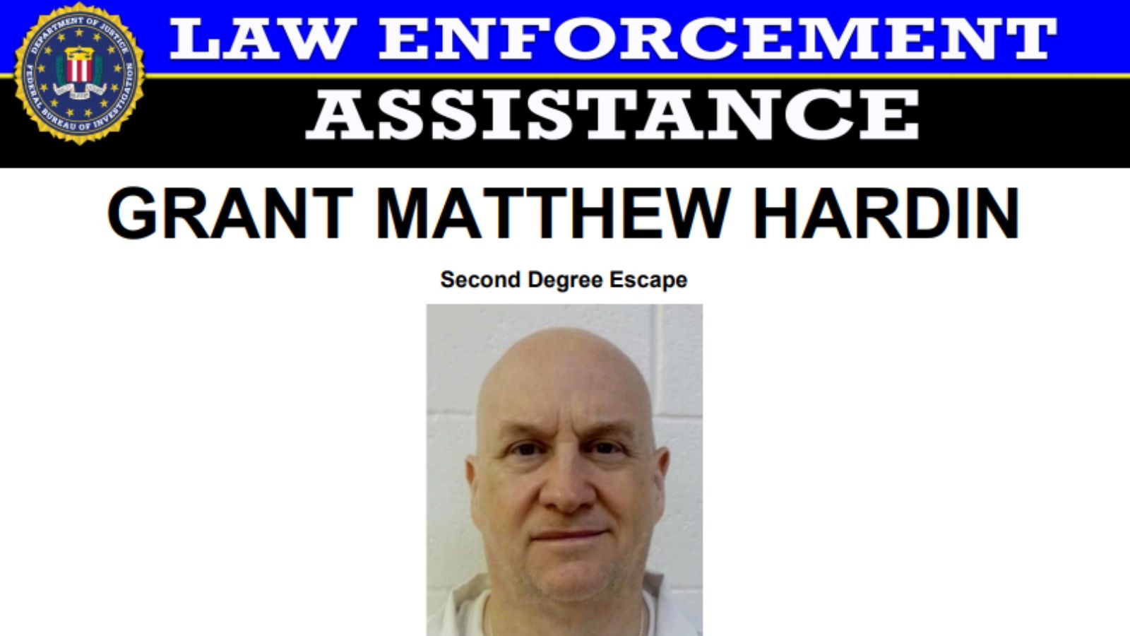 Search for Escaped Former Police Chief Escalates as FBI Offers $10,000 Reward