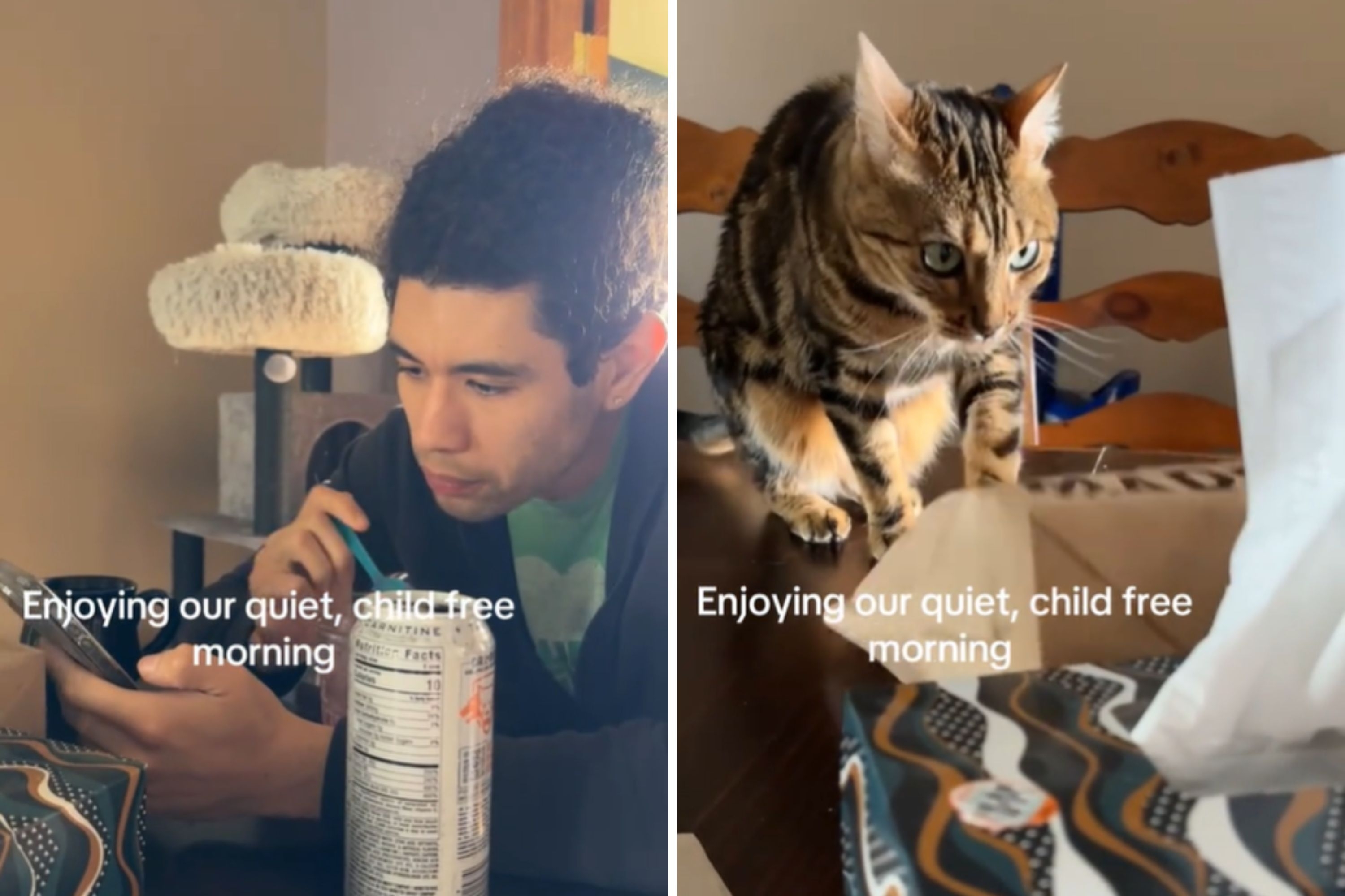 Couple Expected a Quiet Child-Free Morning—Then Came the Twist