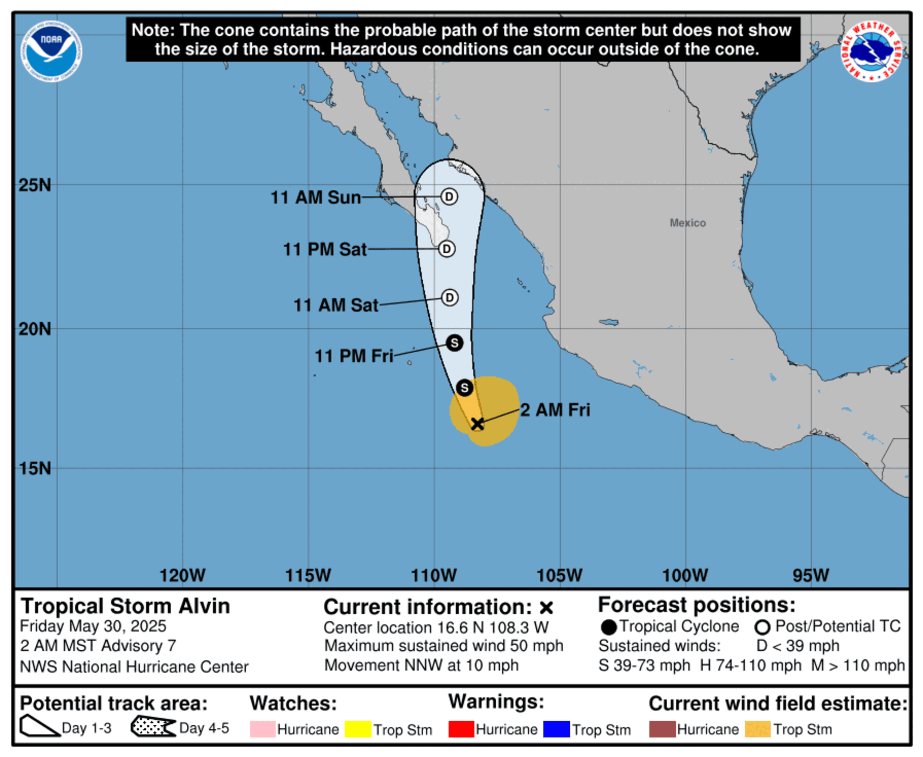 Will Tropical Storm Alvin Hit California? Path, Forecast