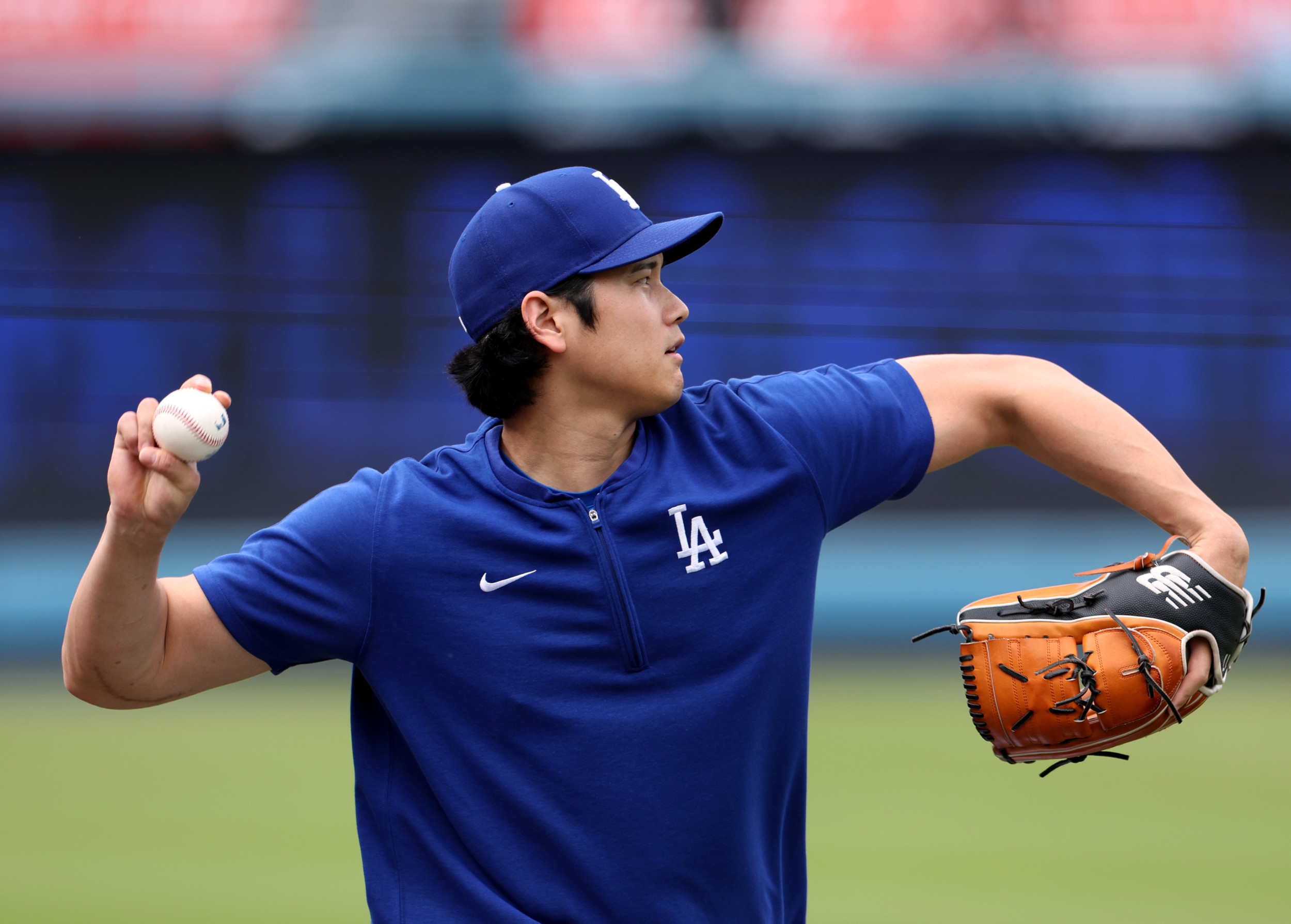 Dodgers' Shohei Ohtani Throws Second Live Bullpen as Recovery Heats Up