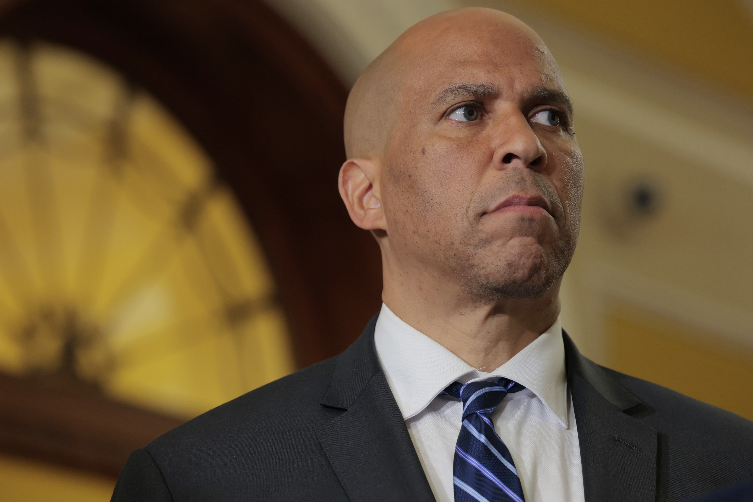 MAGA Accuses Democratic Senator Cory Booker of Doing 'Nazi Salute'