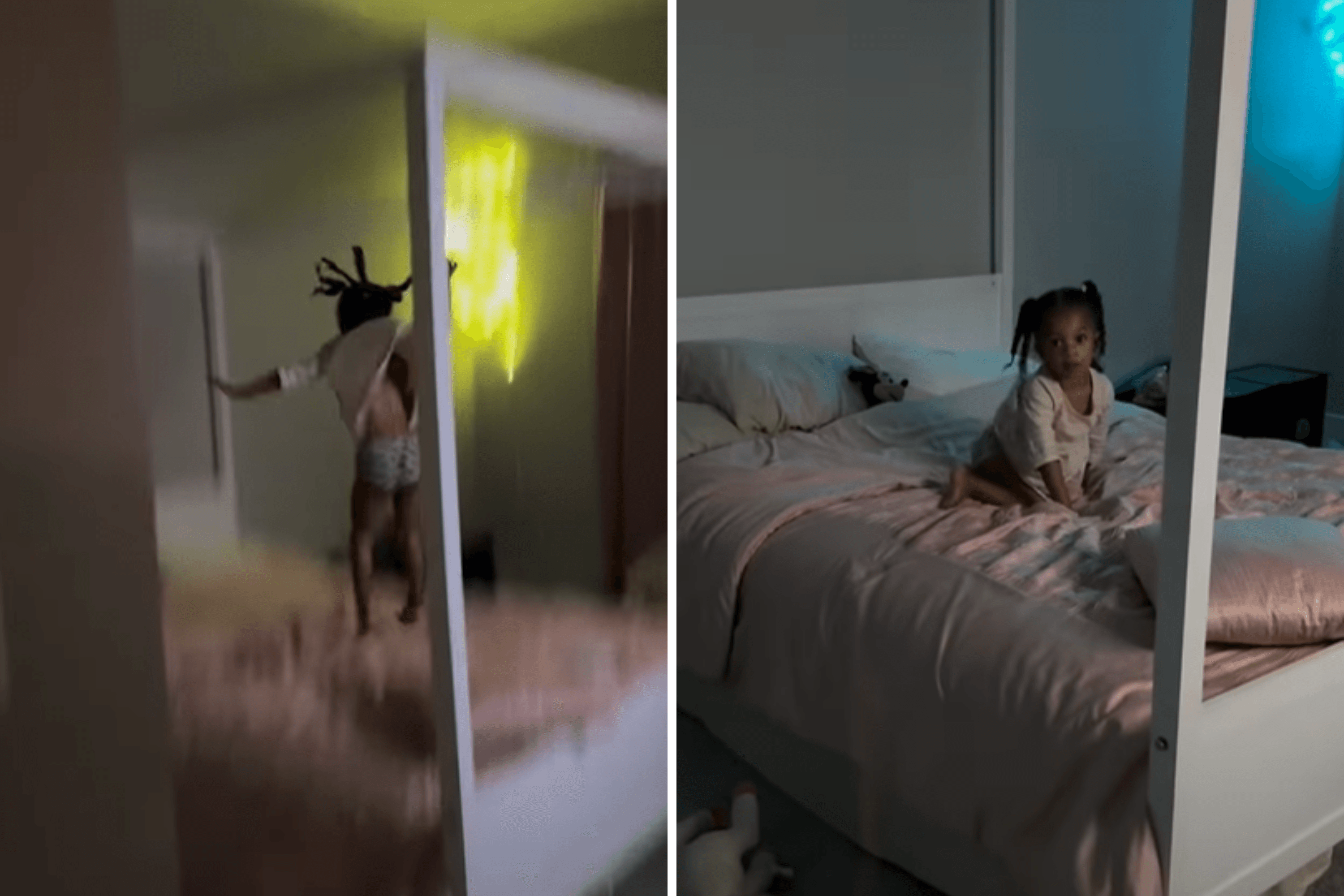 Mom Checks on Toddler at Bedtime, Unprepared for Where She Finds Her