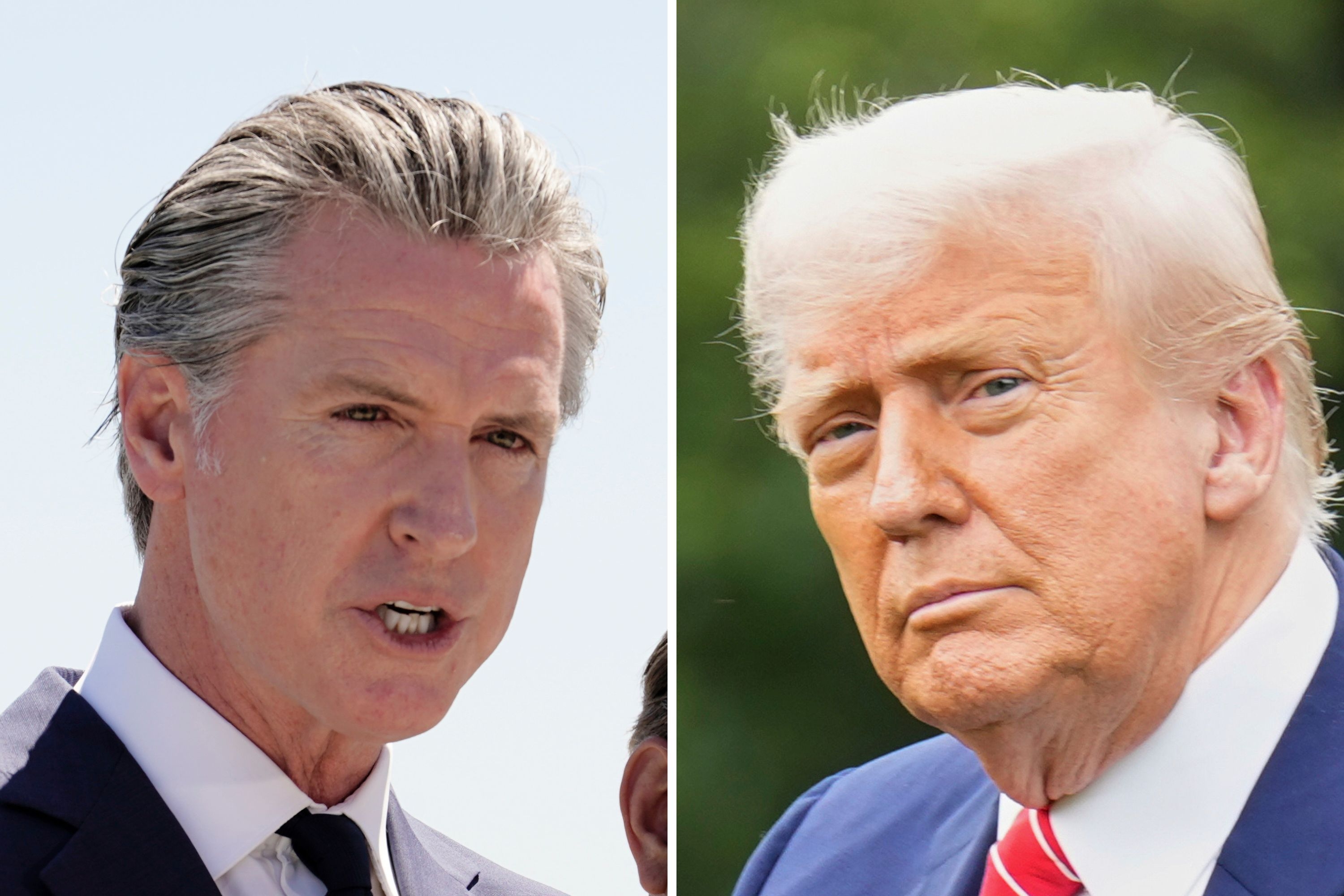 Donald Trump Threatens Gavin Newsom Over Transgender Athletes